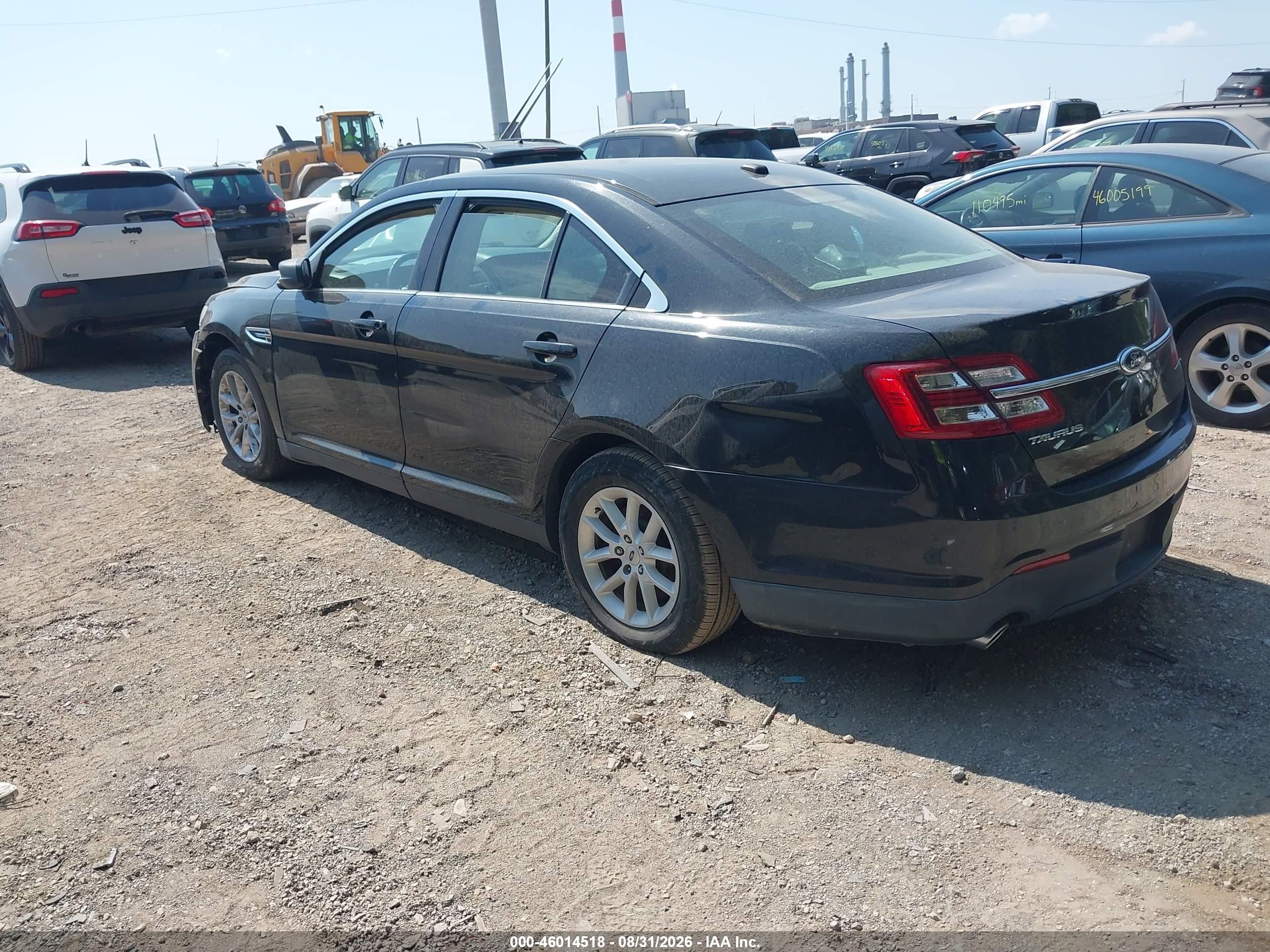 2013 Ford Taurus Se Black vin: 1FAHP2D89DG168846