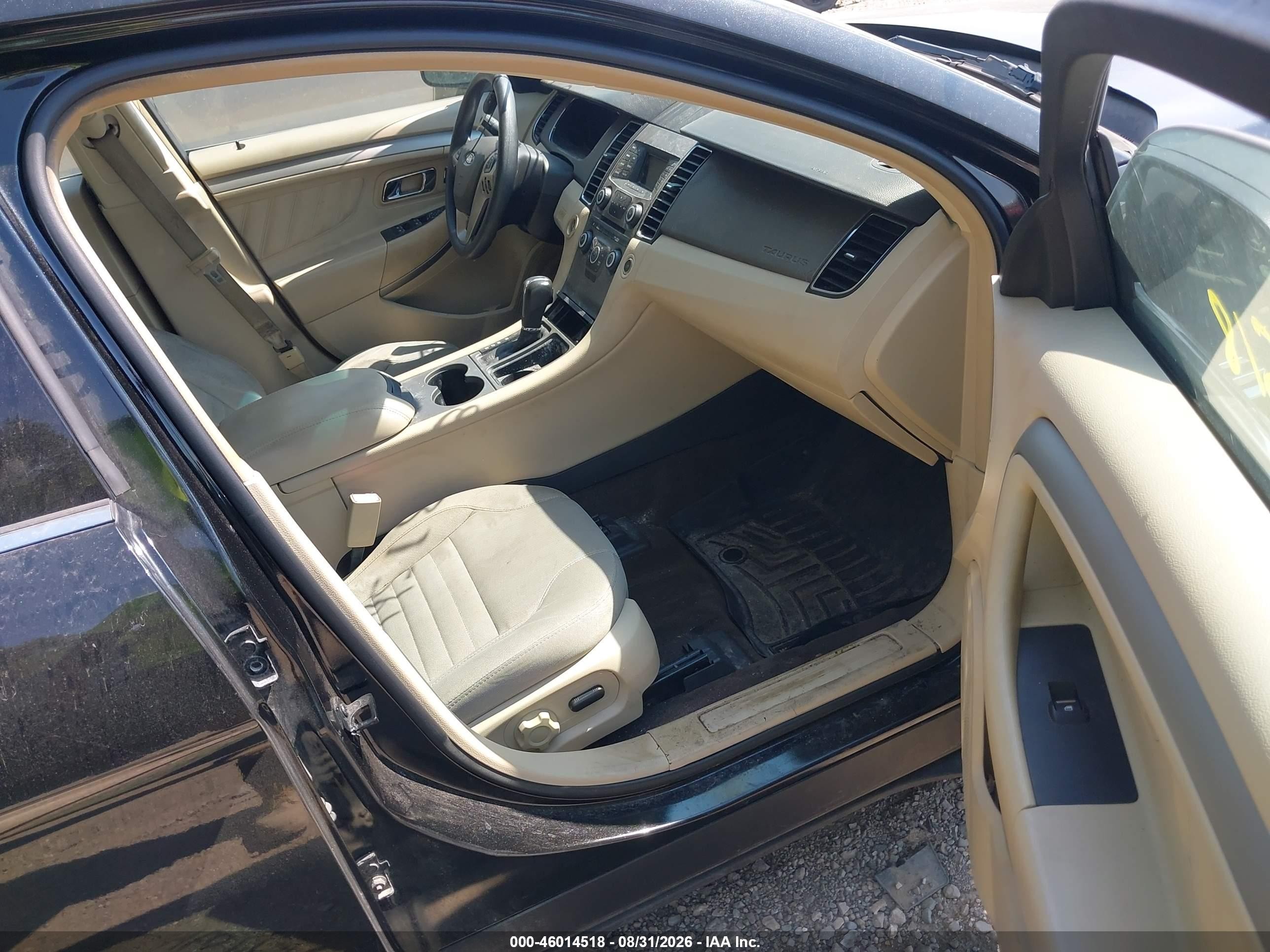 2013 Ford Taurus Se Black vin: 1FAHP2D89DG168846