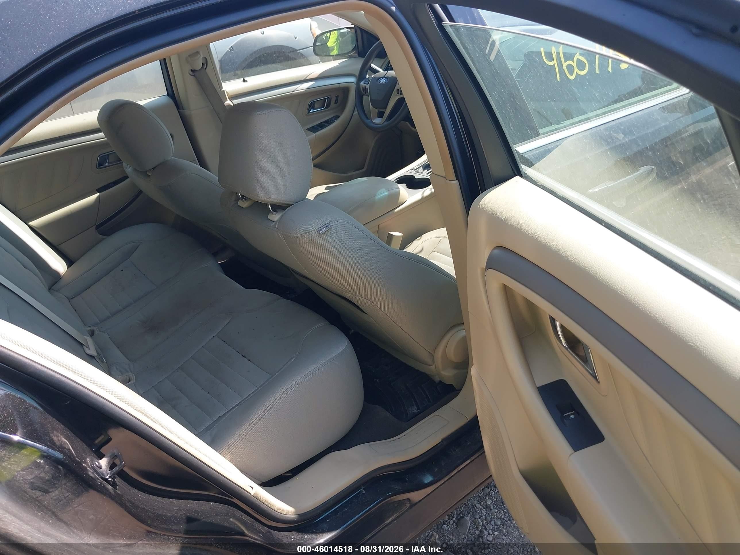 2013 Ford Taurus Se Black vin: 1FAHP2D89DG168846