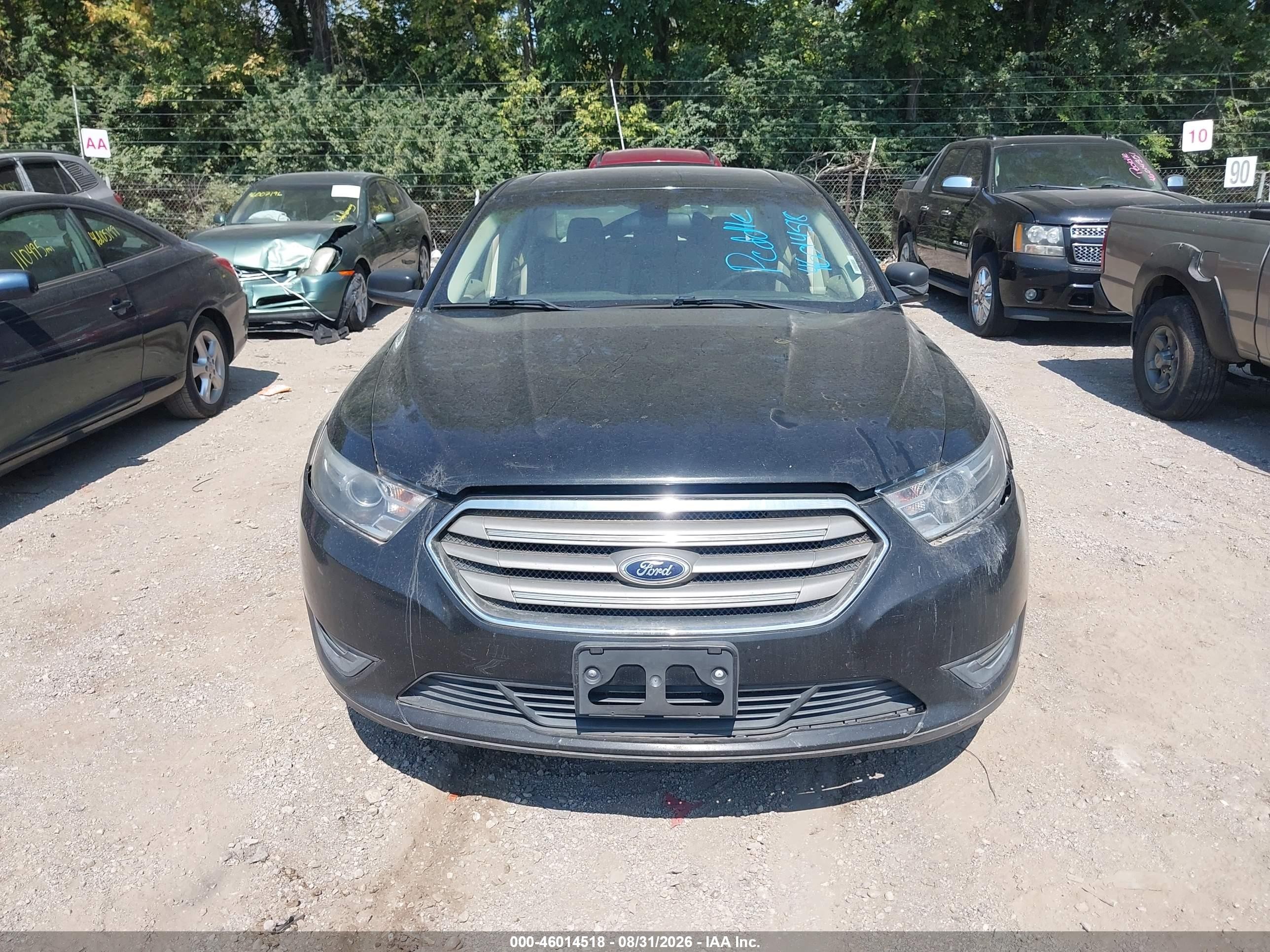 2013 Ford Taurus Se Black vin: 1FAHP2D89DG168846