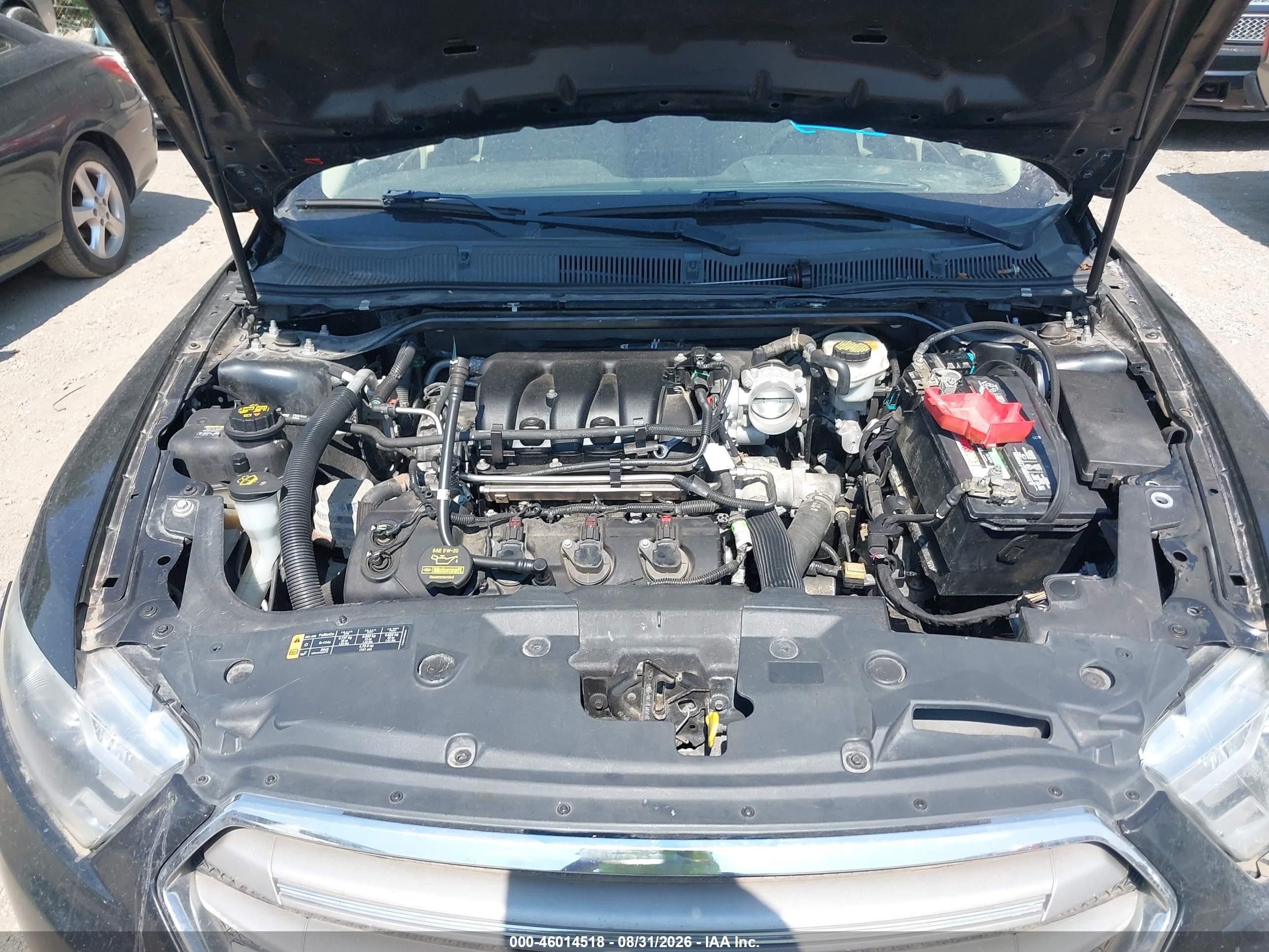2013 Ford Taurus Se Black vin: 1FAHP2D89DG168846