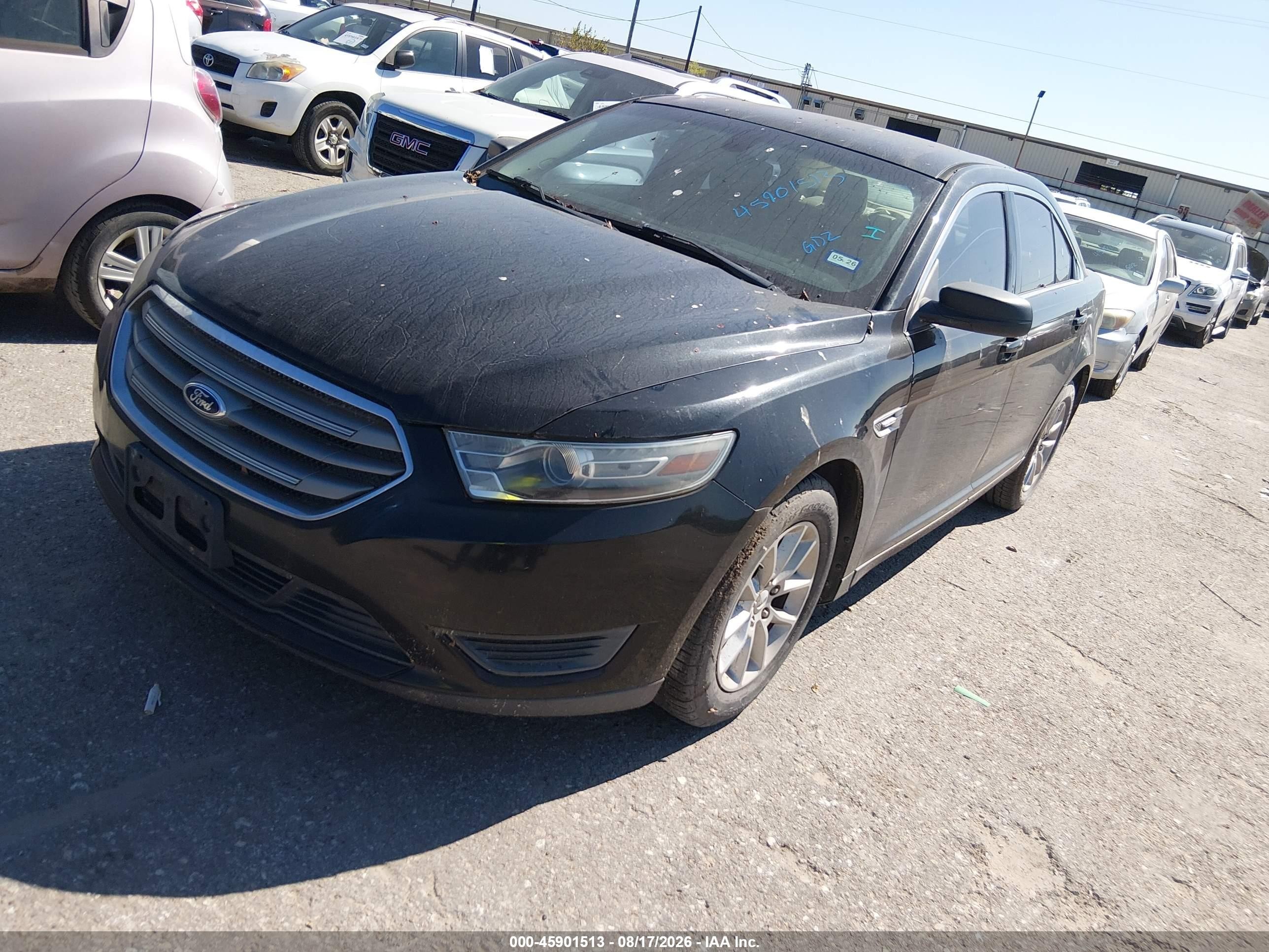 2013 Ford Taurus Se Black vin: 1FAHP2D89DG234148