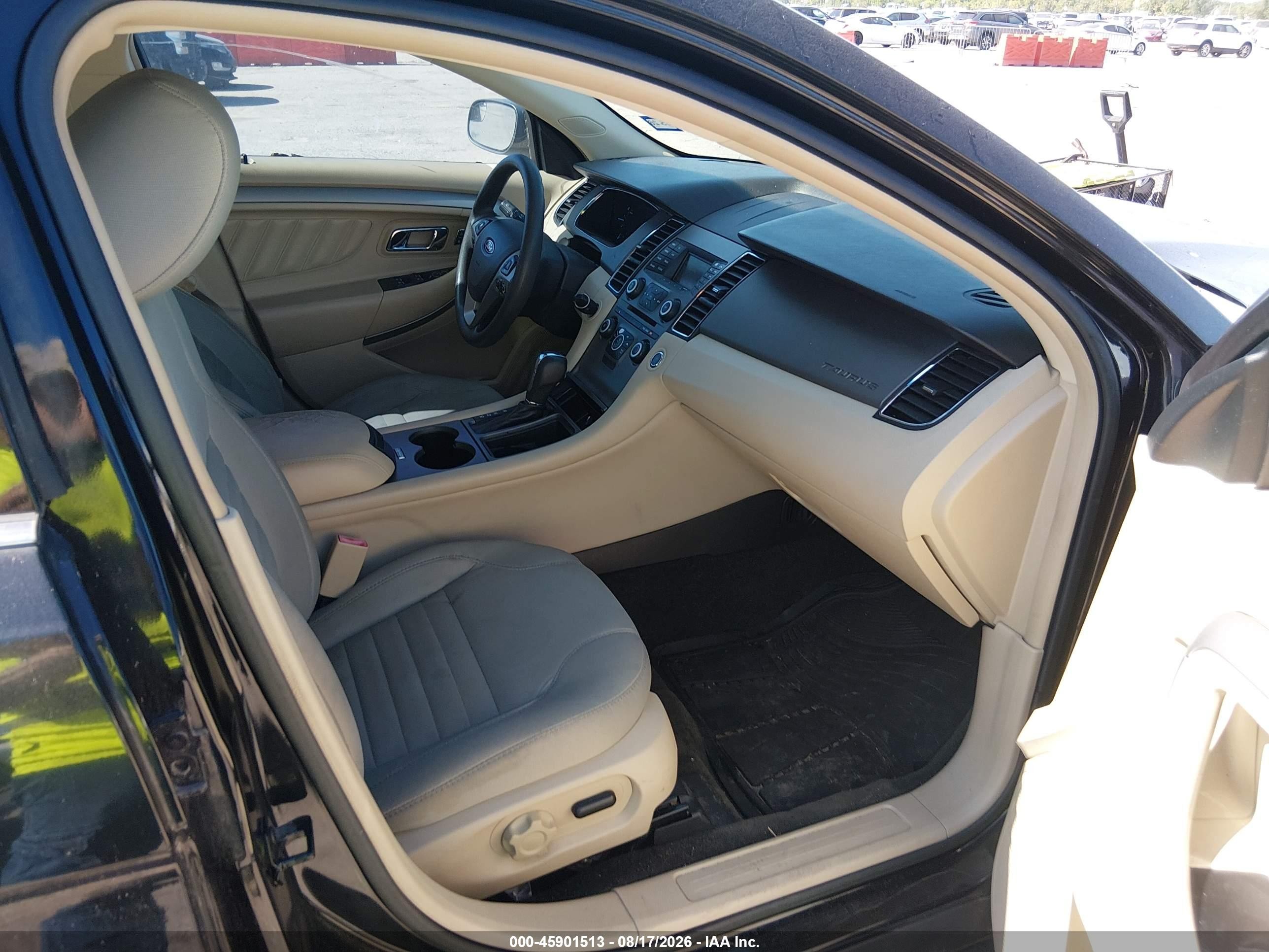 2013 Ford Taurus Se Black vin: 1FAHP2D89DG234148