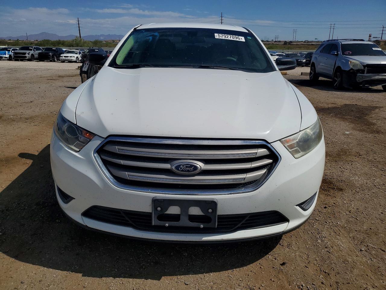 2014 Ford Taurus Se White vin: 1FAHP2D89EG175541