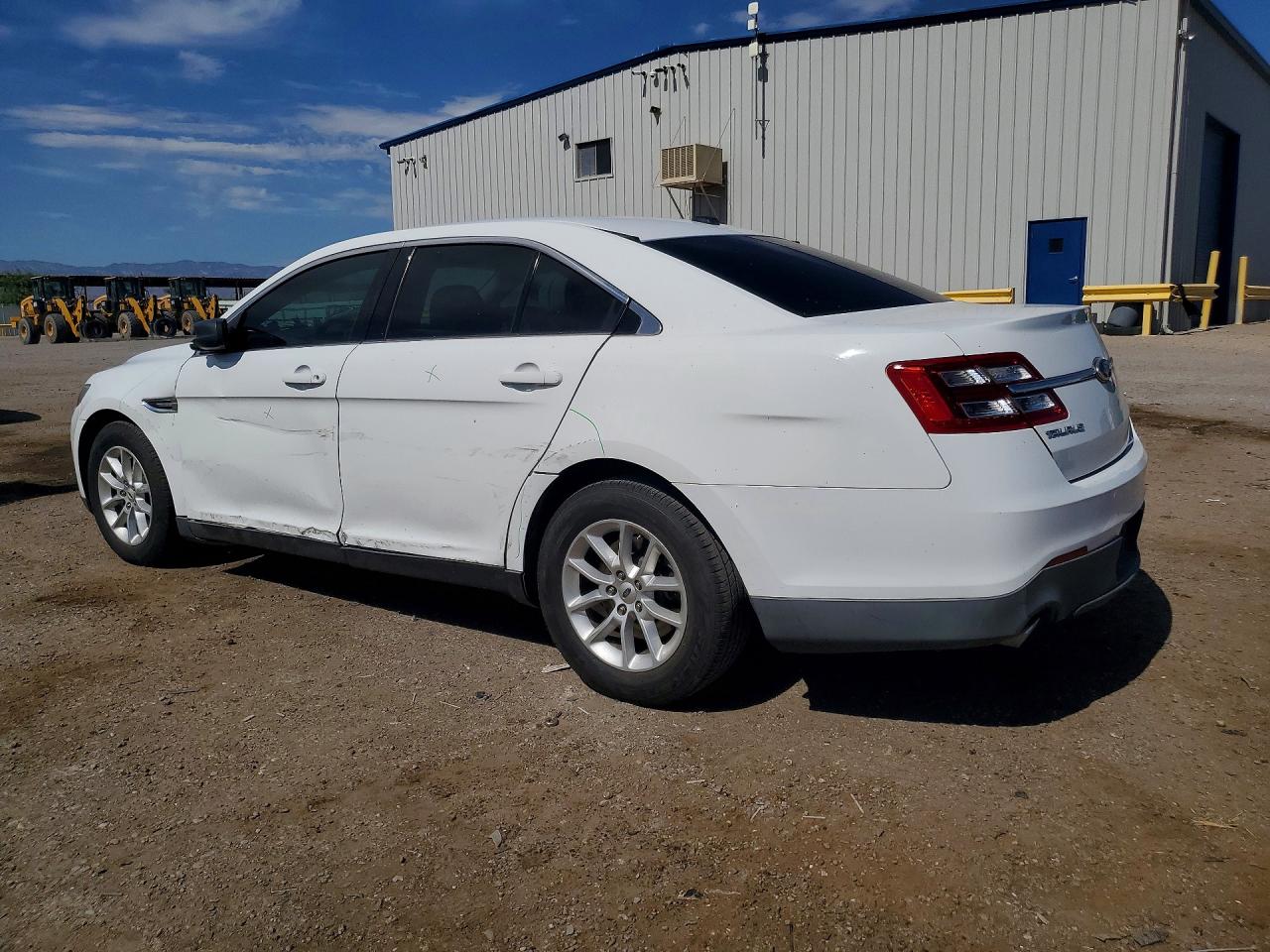 2014 Ford Taurus Se White vin: 1FAHP2D89EG175541