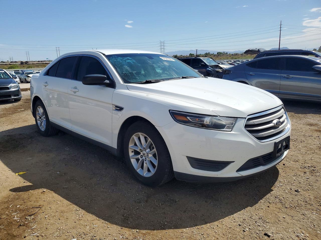 2014 Ford Taurus Se White vin: 1FAHP2D89EG175541