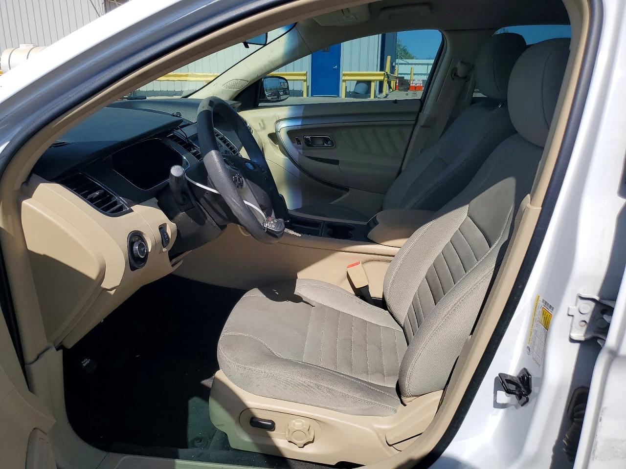 2014 Ford Taurus Se White vin: 1FAHP2D89EG175541