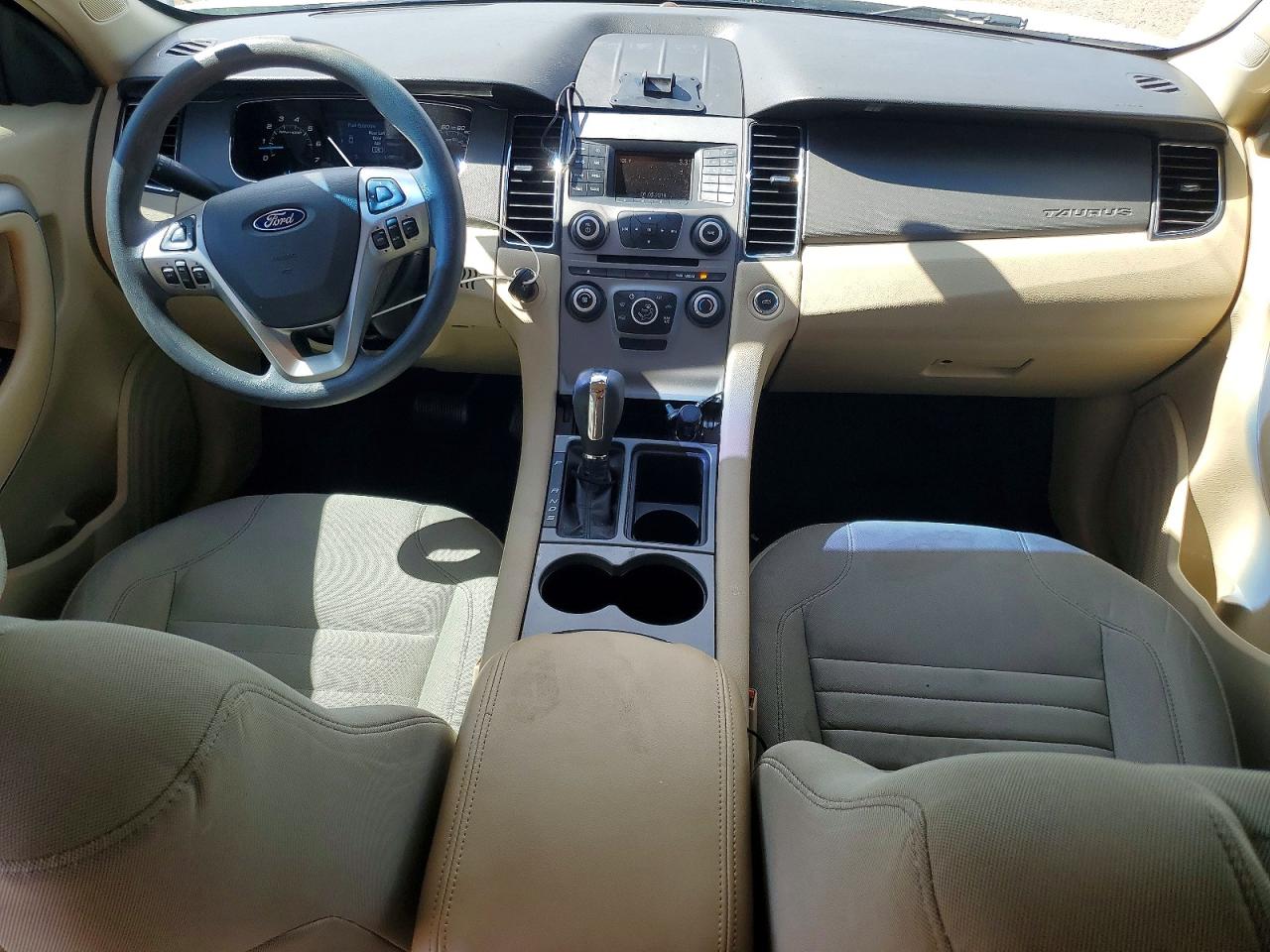 2014 Ford Taurus Se White vin: 1FAHP2D89EG175541
