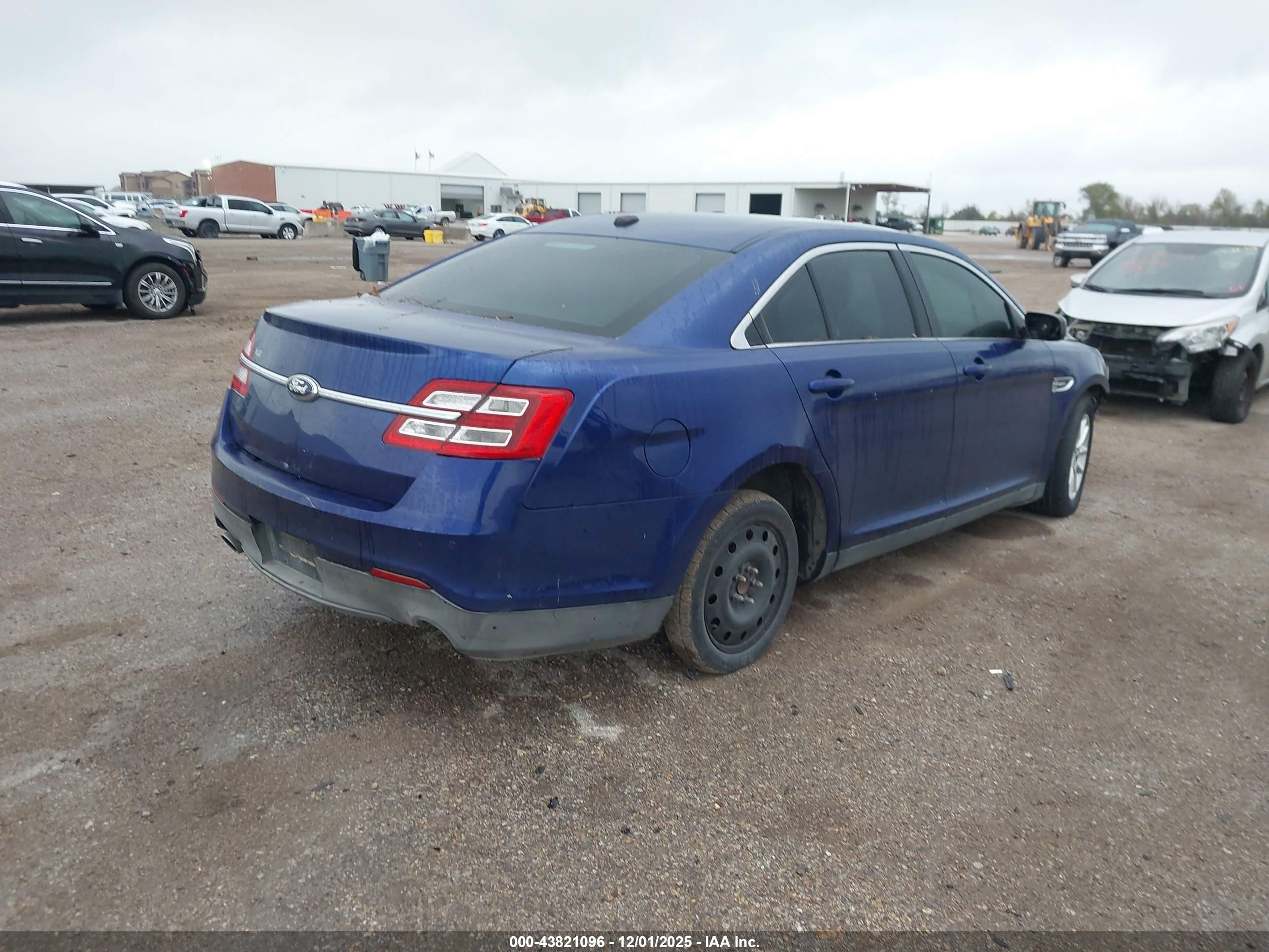 2013 Ford Taurus Se Blue vin: 1FAHP2D8XDG163896