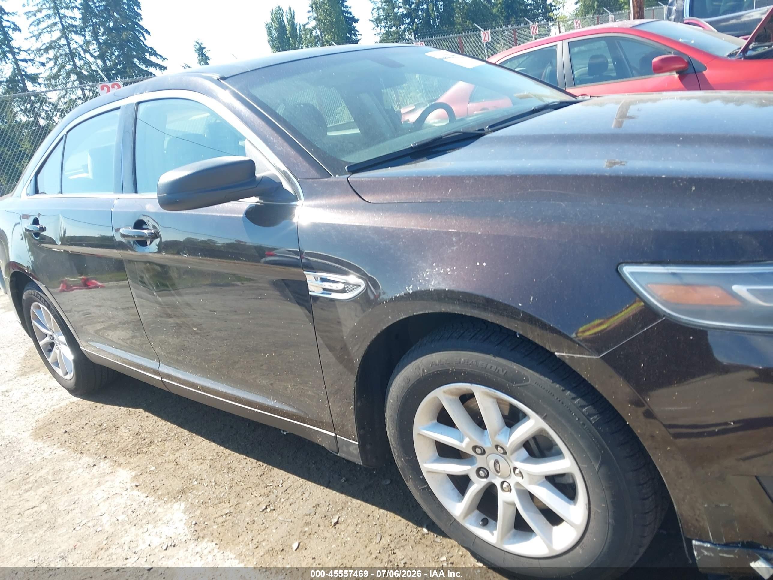 2014 Ford Taurus Se Black vin: 1FAHP2D8XEG174625