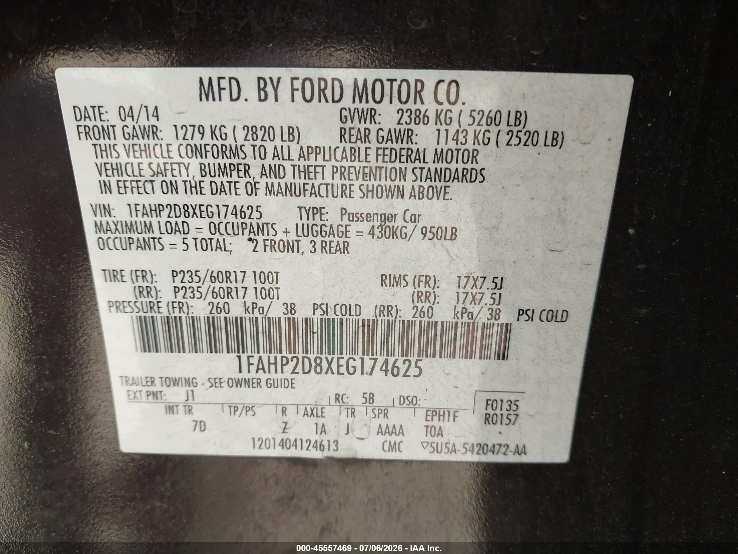 2014 Ford Taurus Se Black vin: 1FAHP2D8XEG174625