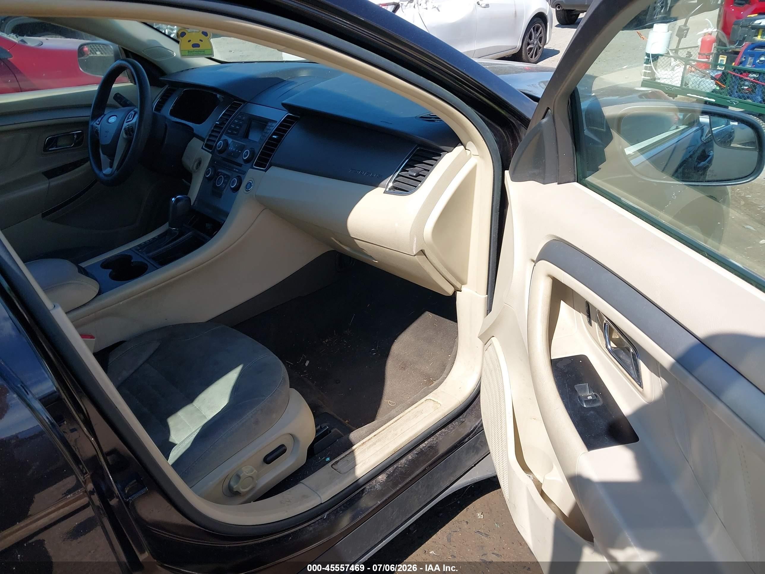 2014 Ford Taurus Se Black vin: 1FAHP2D8XEG174625