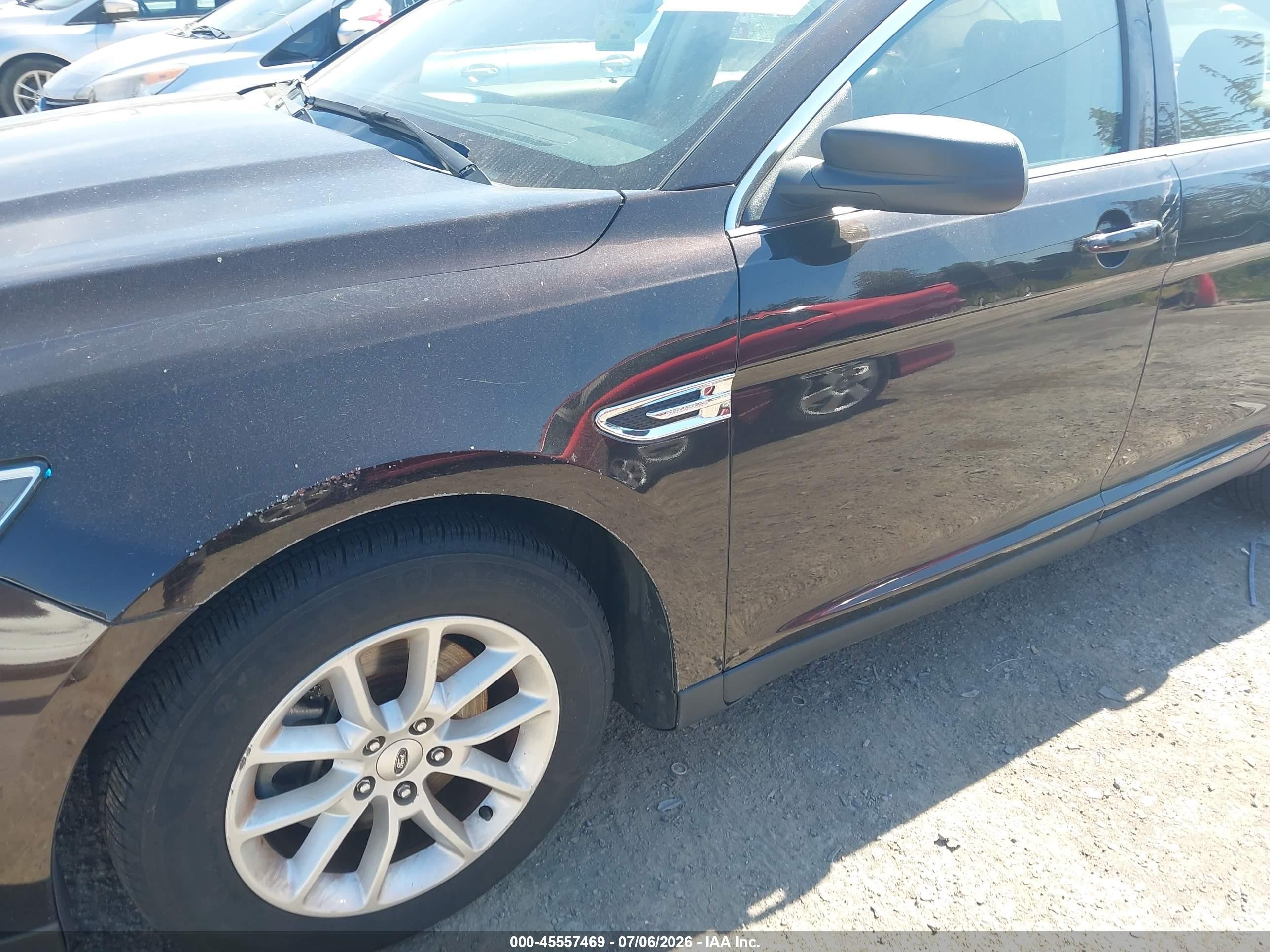 2014 Ford Taurus Se Black vin: 1FAHP2D8XEG174625
