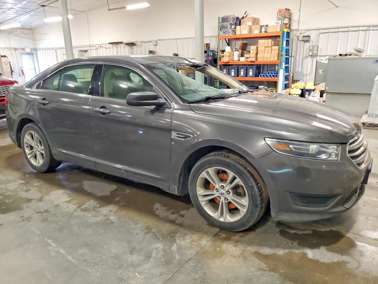 2015 Ford Taurus Se Gray vin: 1FAHP2D8XFG209441