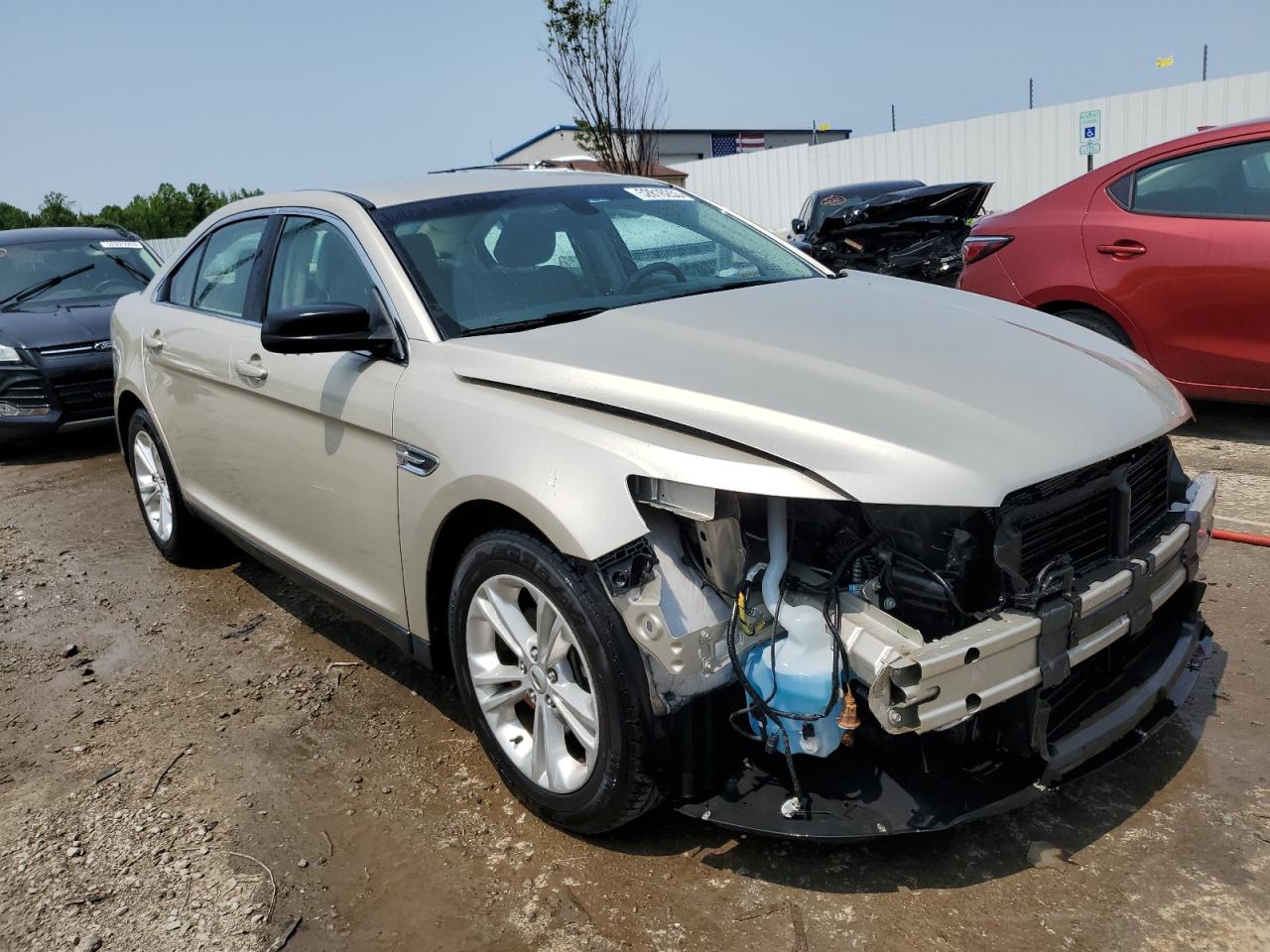 2017 Ford Taurus Se Cream vin: 1FAHP2D8XHG146246