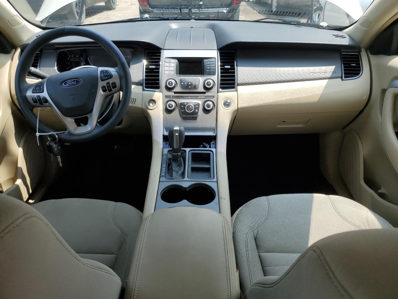 2017 Ford Taurus Se Cream vin: 1FAHP2D8XHG146246