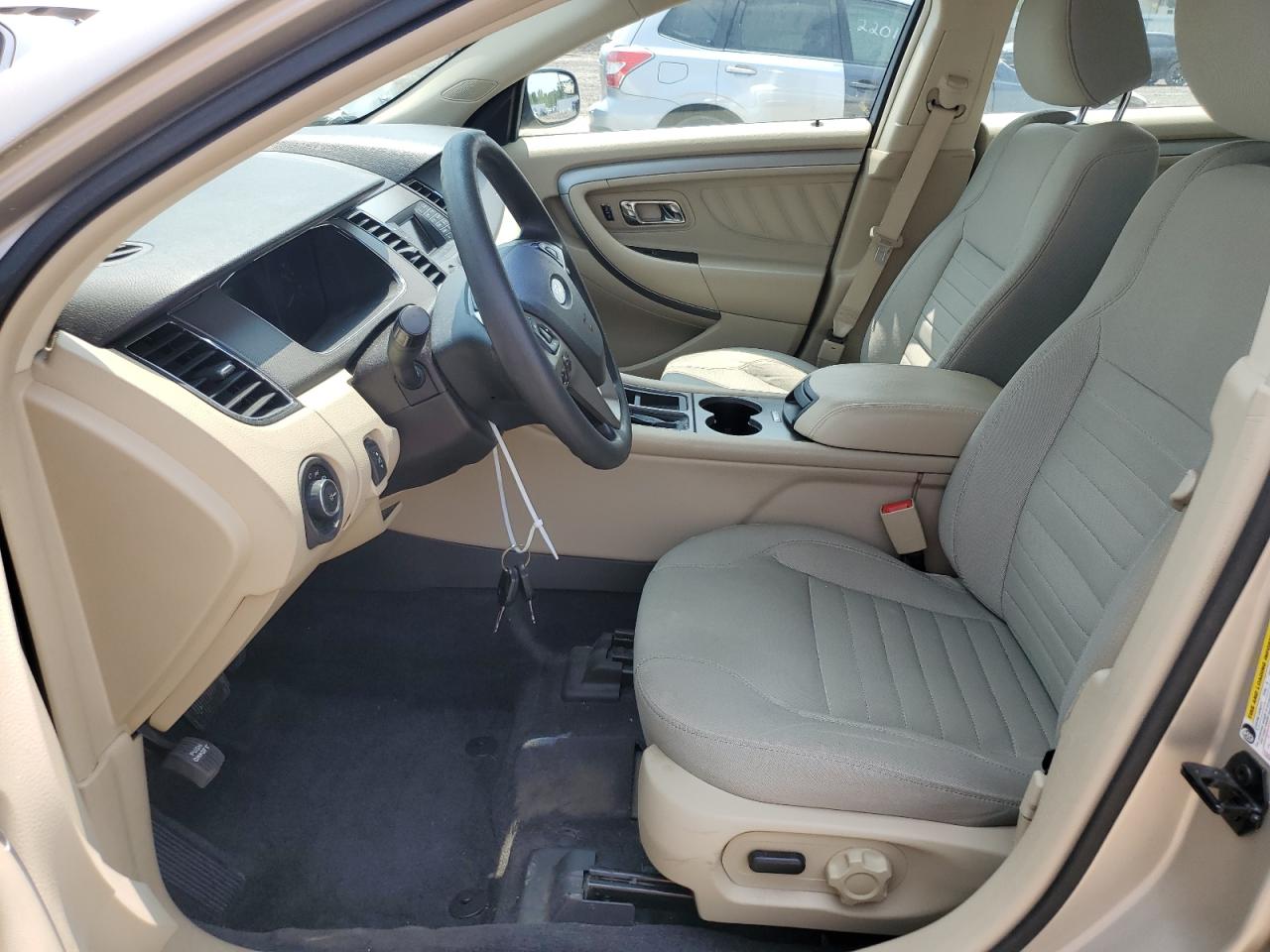 2017 Ford Taurus Se Cream vin: 1FAHP2D8XHG146246