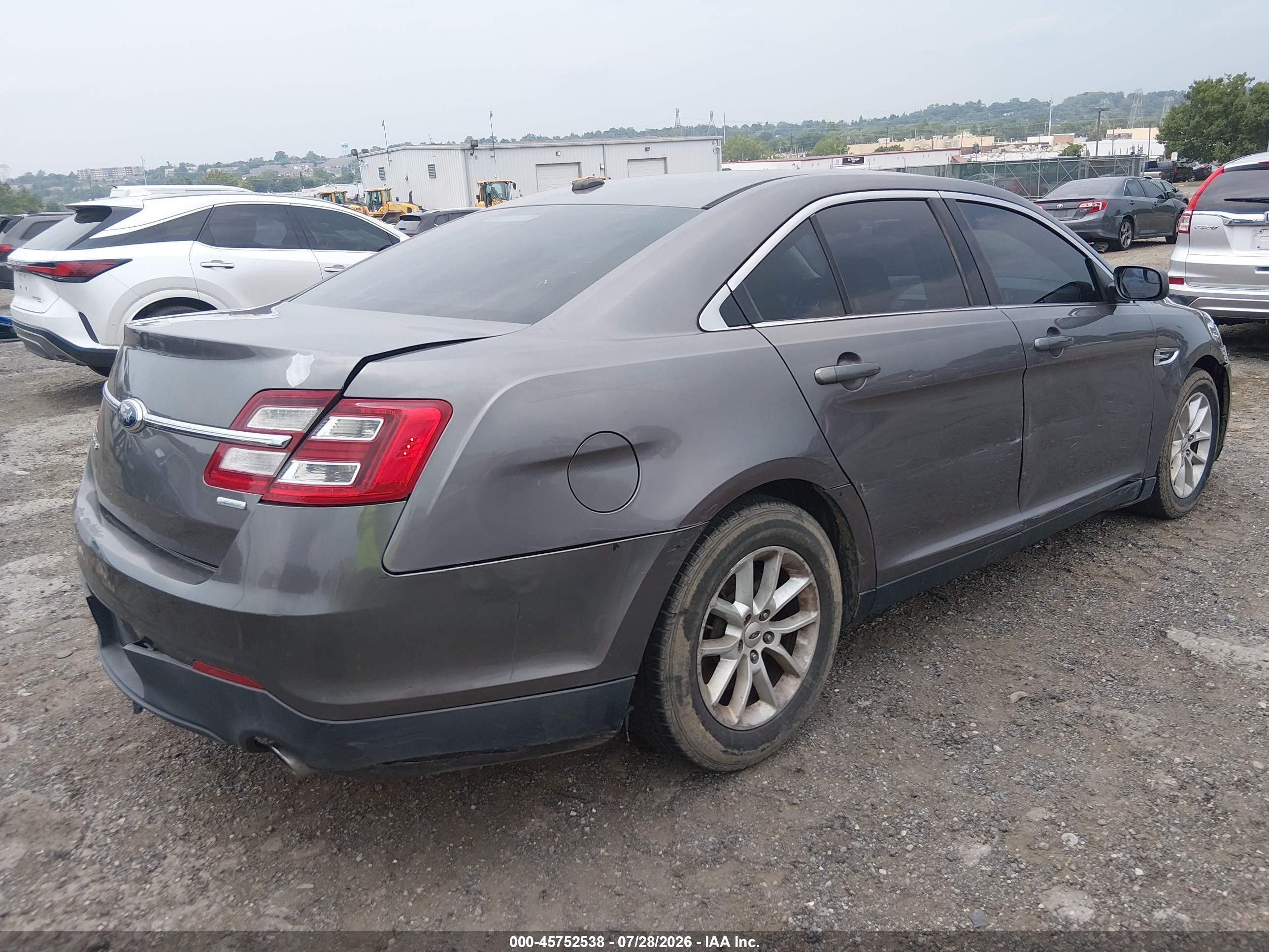2013 Ford Taurus Se Gray vin: 1FAHP2D92DG160175