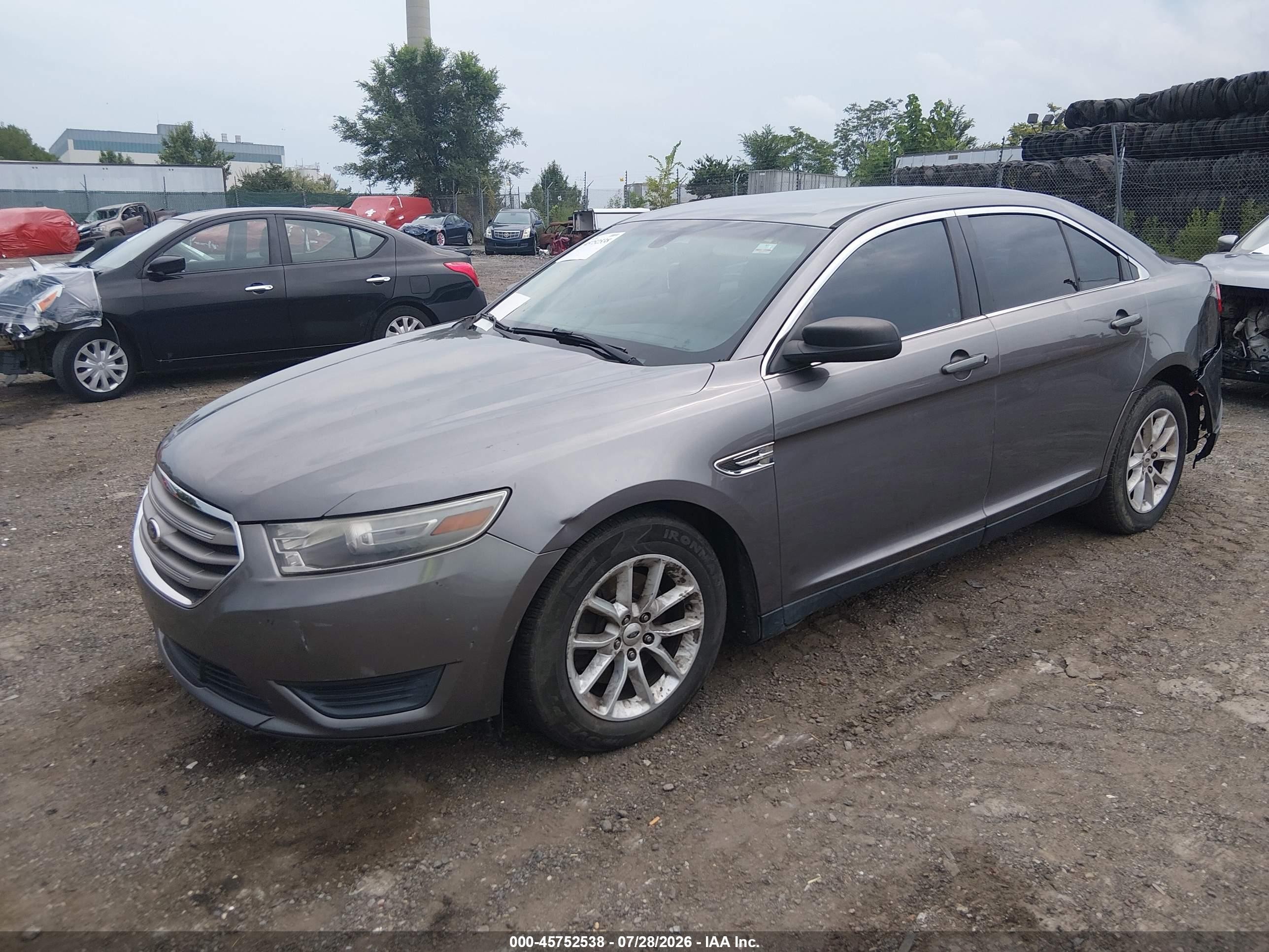 2013 Ford Taurus Se Gray vin: 1FAHP2D92DG160175