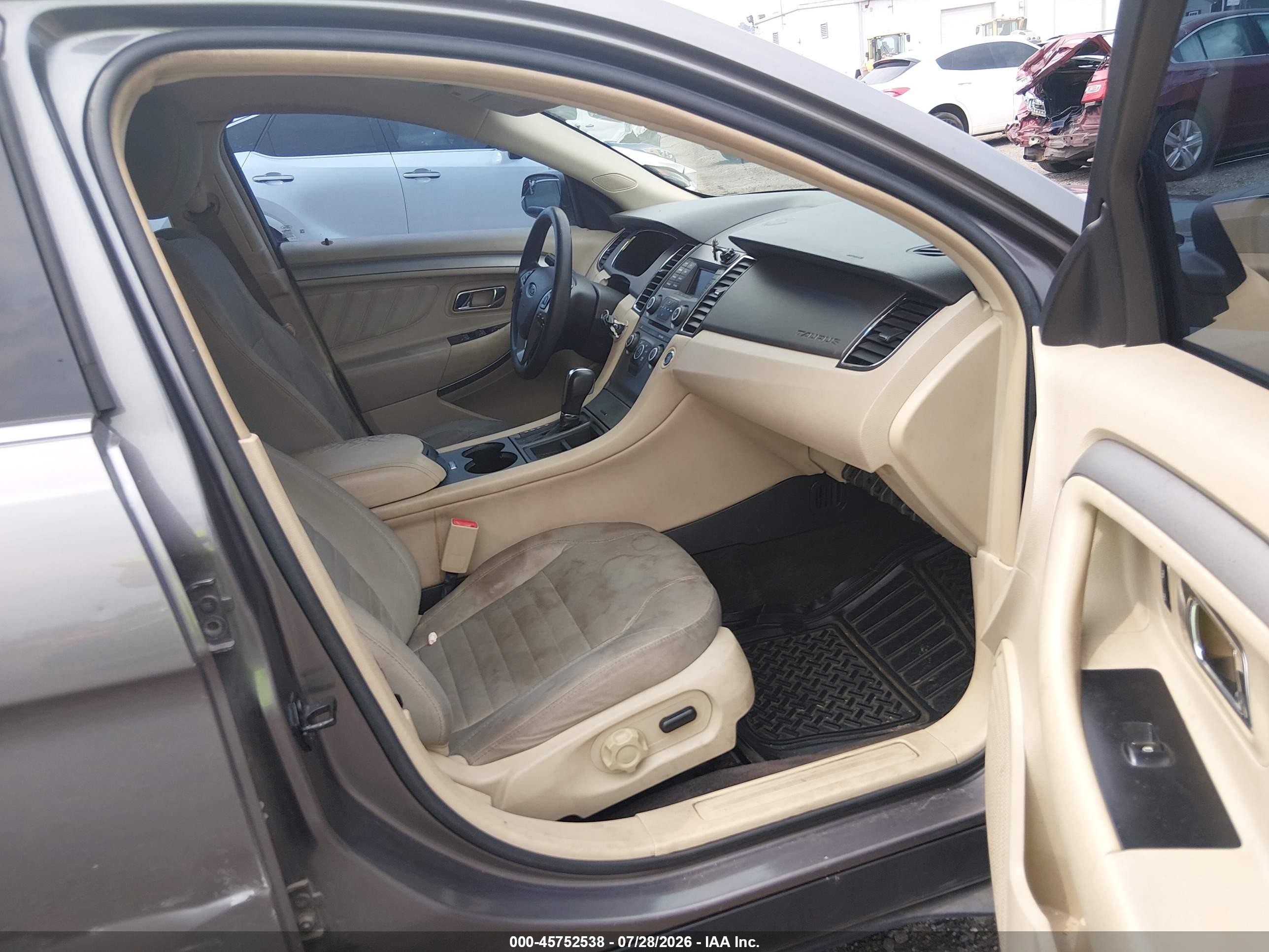 2013 Ford Taurus Se Gray vin: 1FAHP2D92DG160175