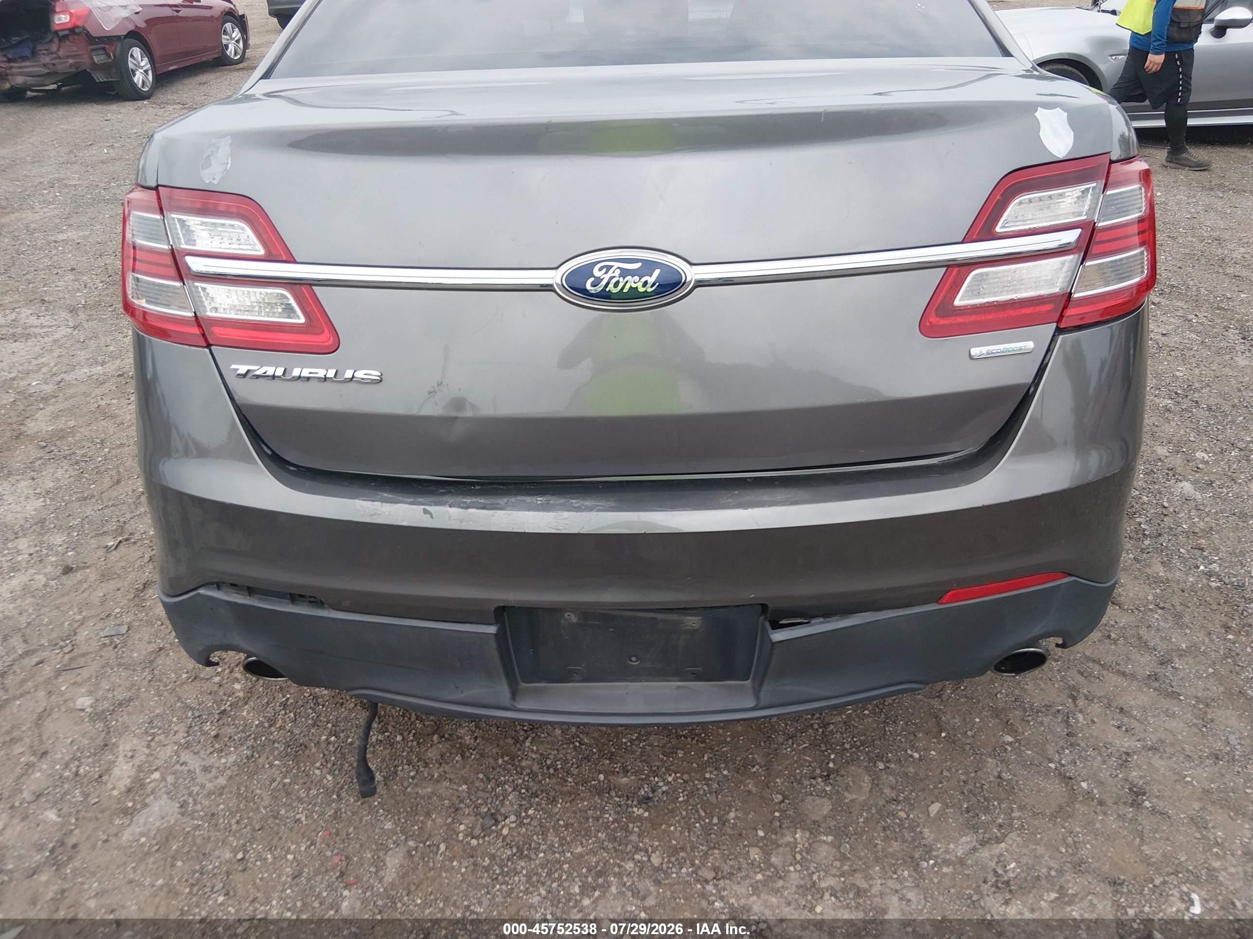2013 Ford Taurus Se Gray vin: 1FAHP2D92DG160175