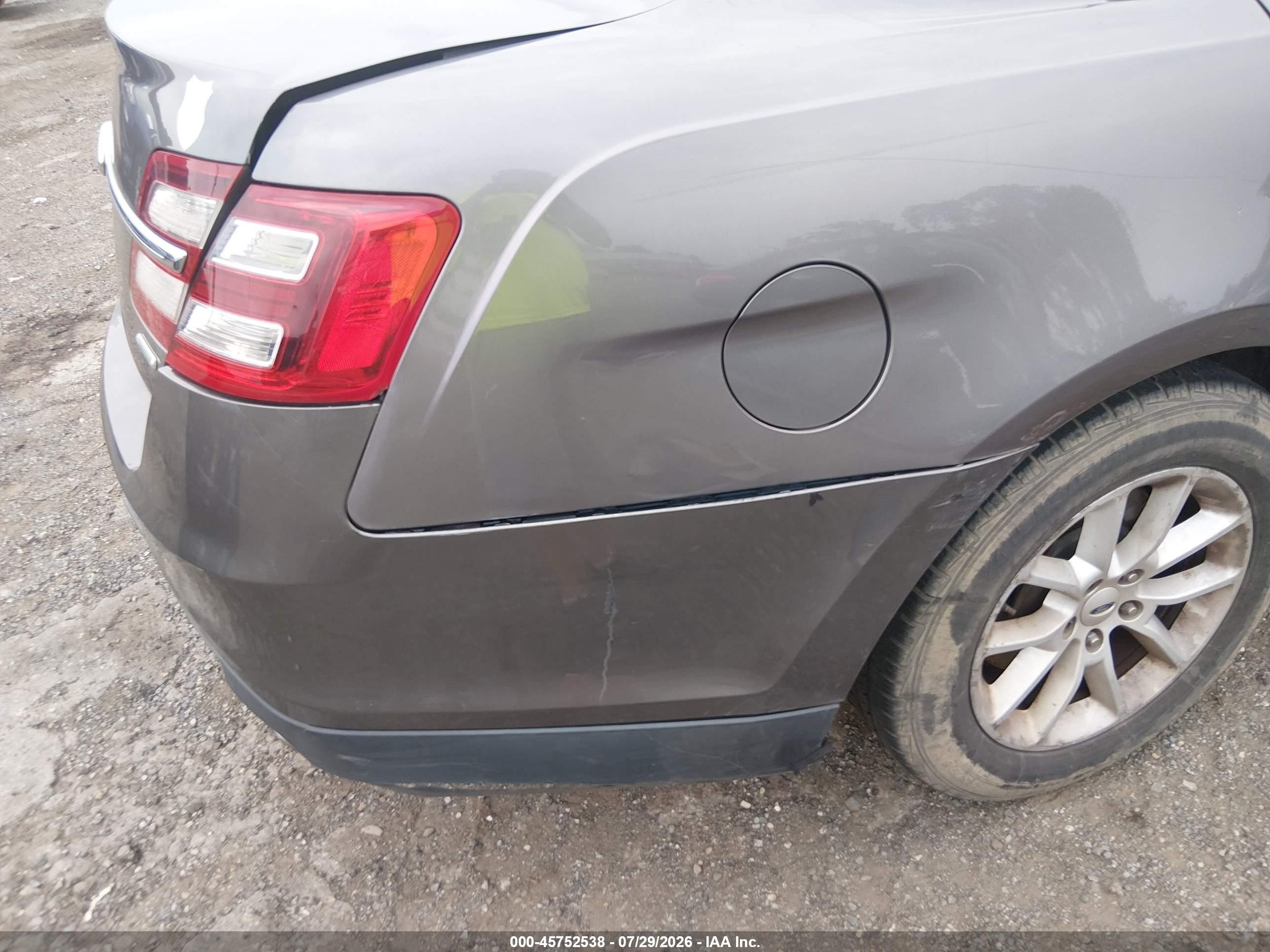 2013 Ford Taurus Se Gray vin: 1FAHP2D92DG160175