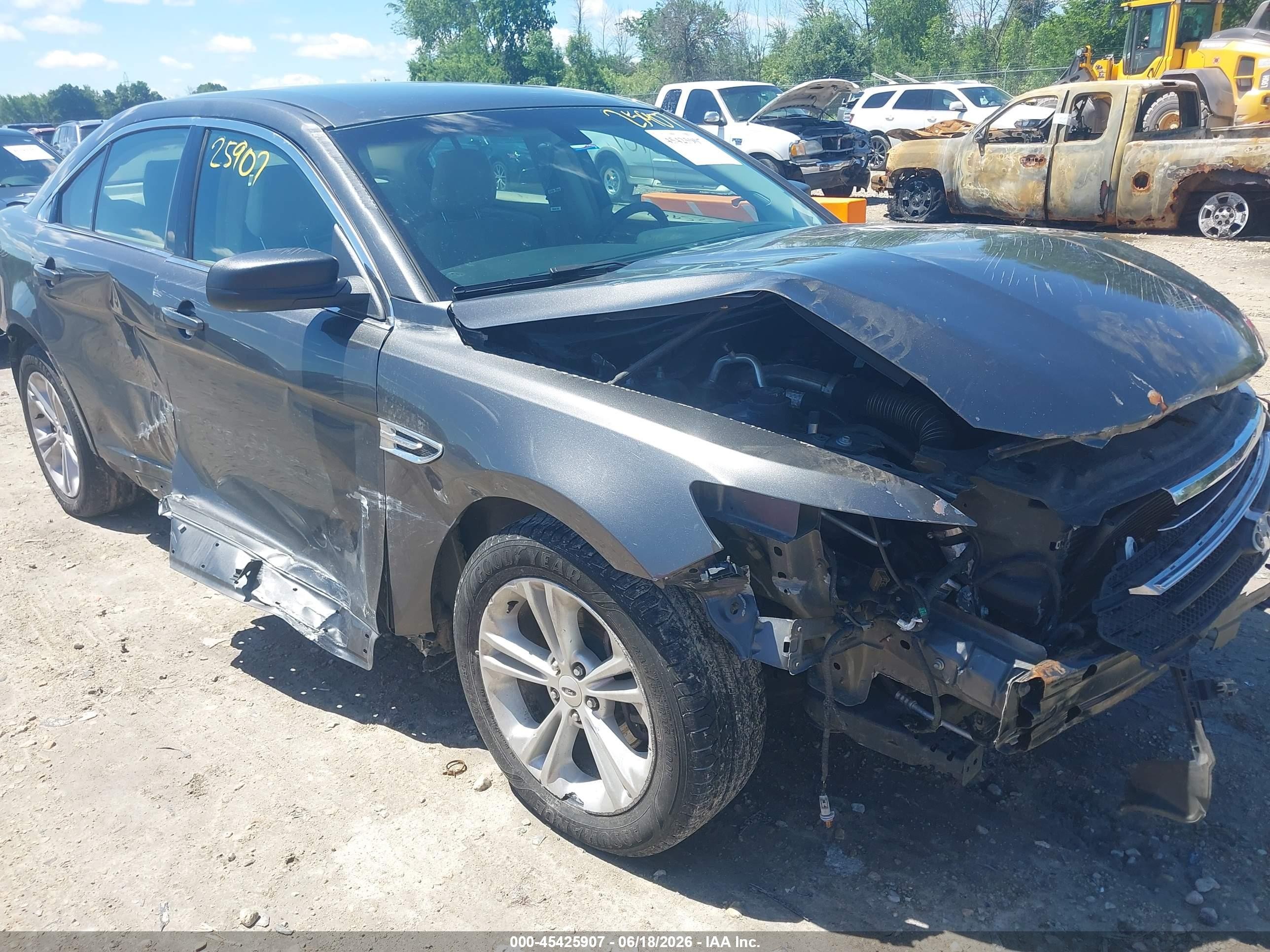 2015 Ford Taurus Se Gray vin: 1FAHP2D96FG182148