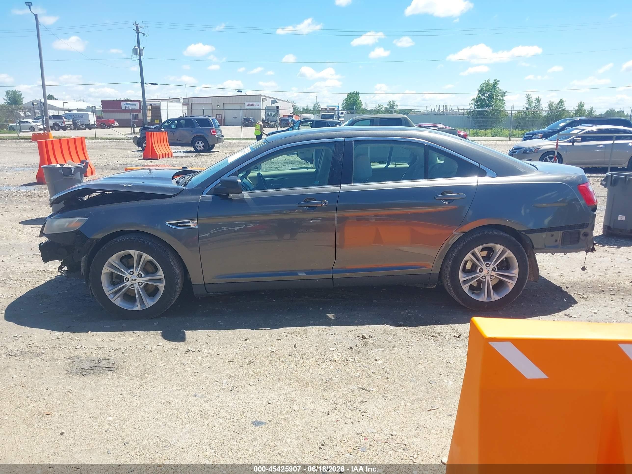 2015 Ford Taurus Se Gray vin: 1FAHP2D96FG182148