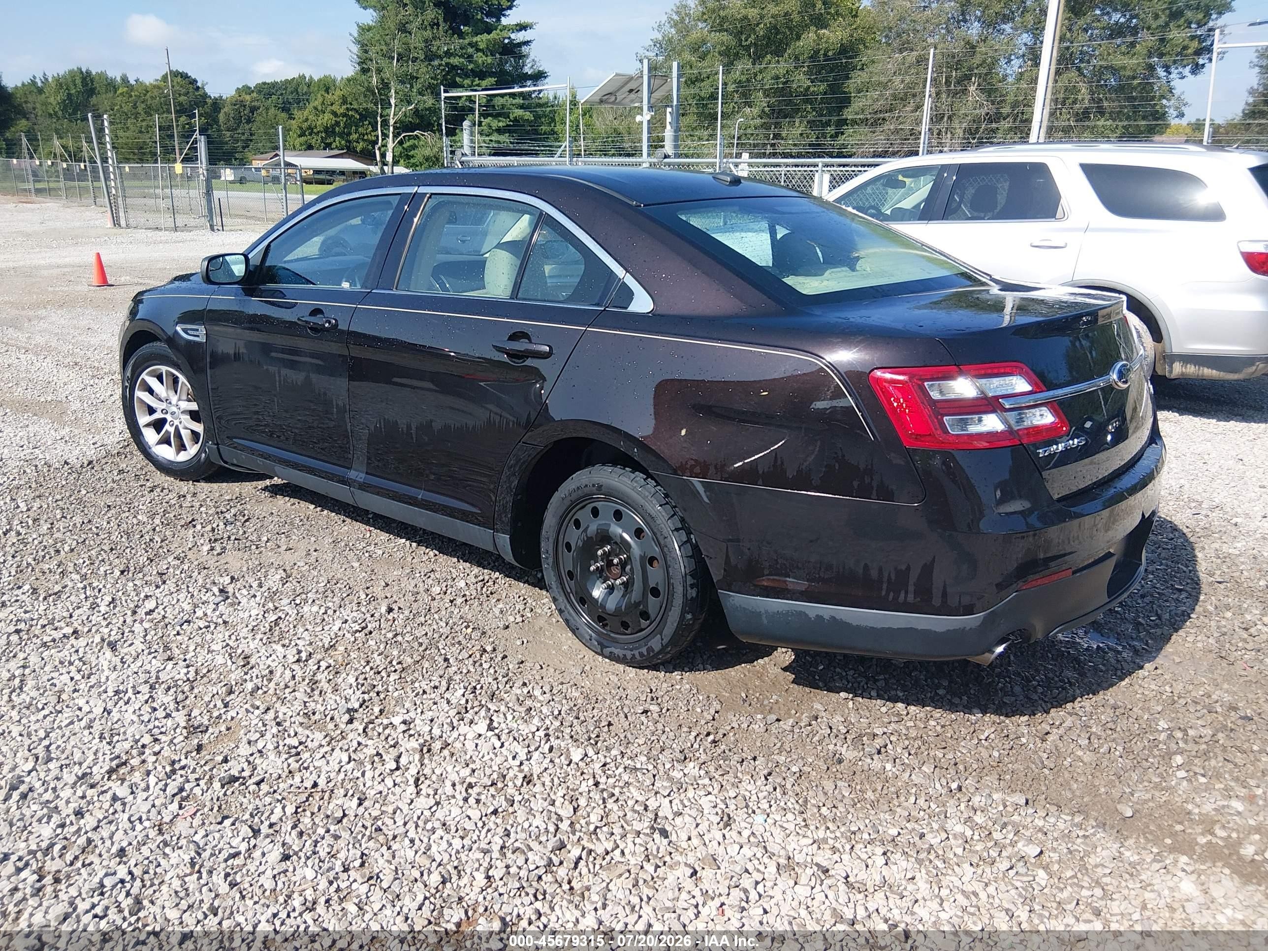 2014 Ford Taurus Se Black vin: 1FAHP2D97EG164627