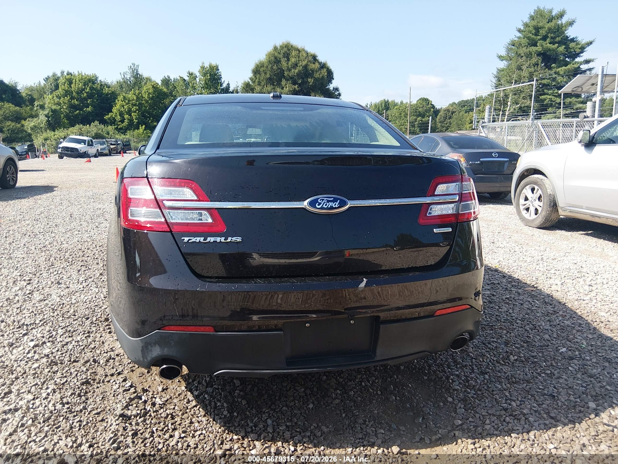 2014 Ford Taurus Se Black vin: 1FAHP2D97EG164627