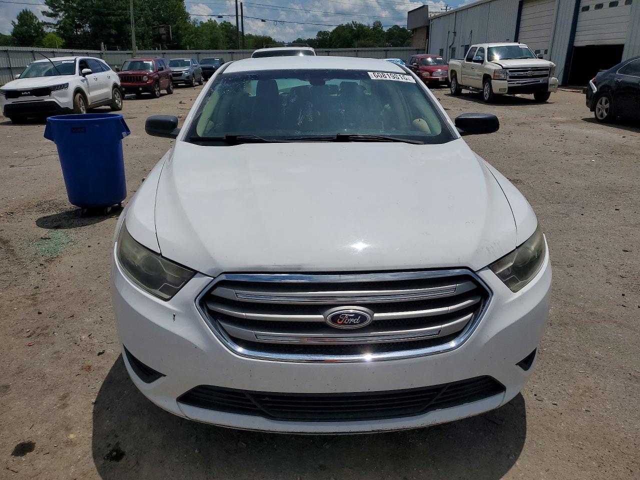 2014 Ford Taurus Se White vin: 1FAHP2D99EG131953