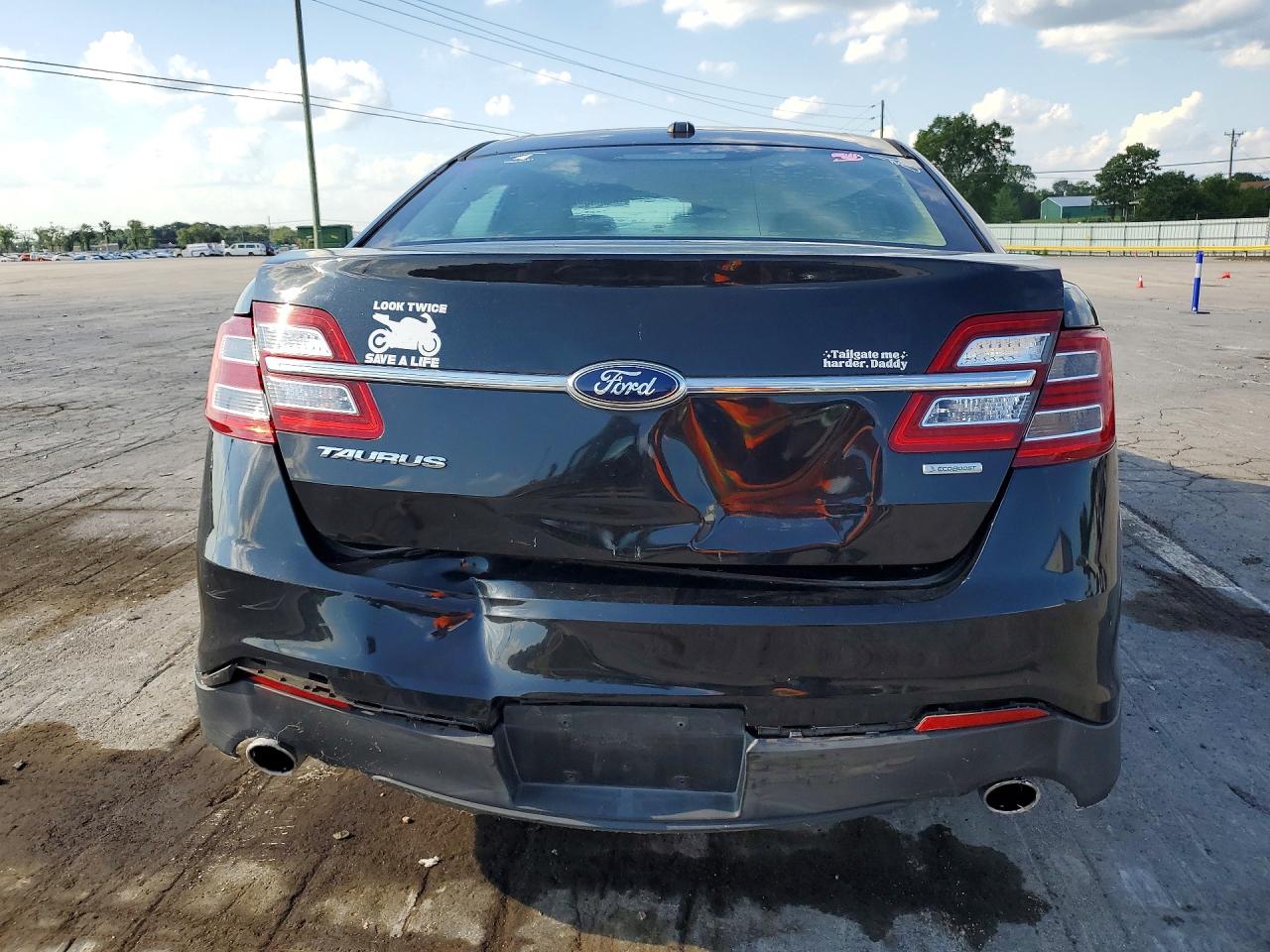 2014 Ford Taurus Se Black vin: 1FAHP2D99EG165035