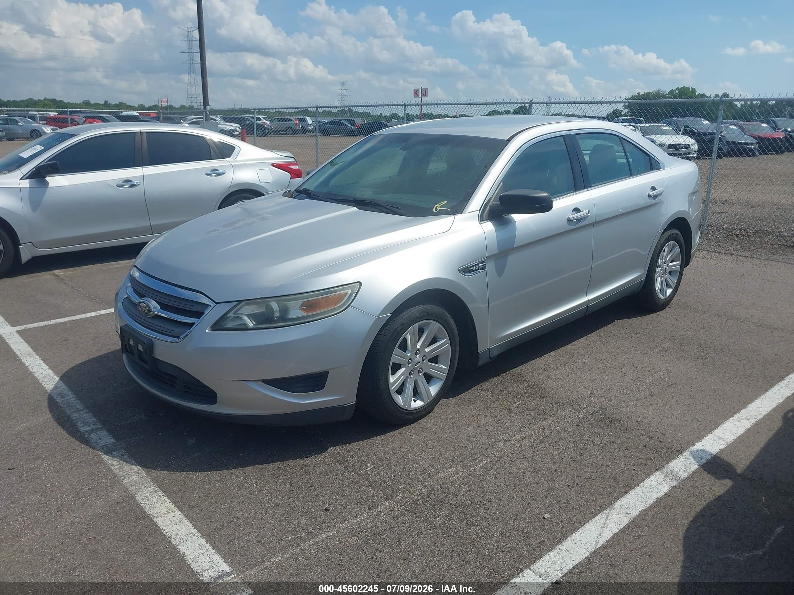 2012 Ford Taurus Se Silver vin: 1FAHP2DW0CG140477