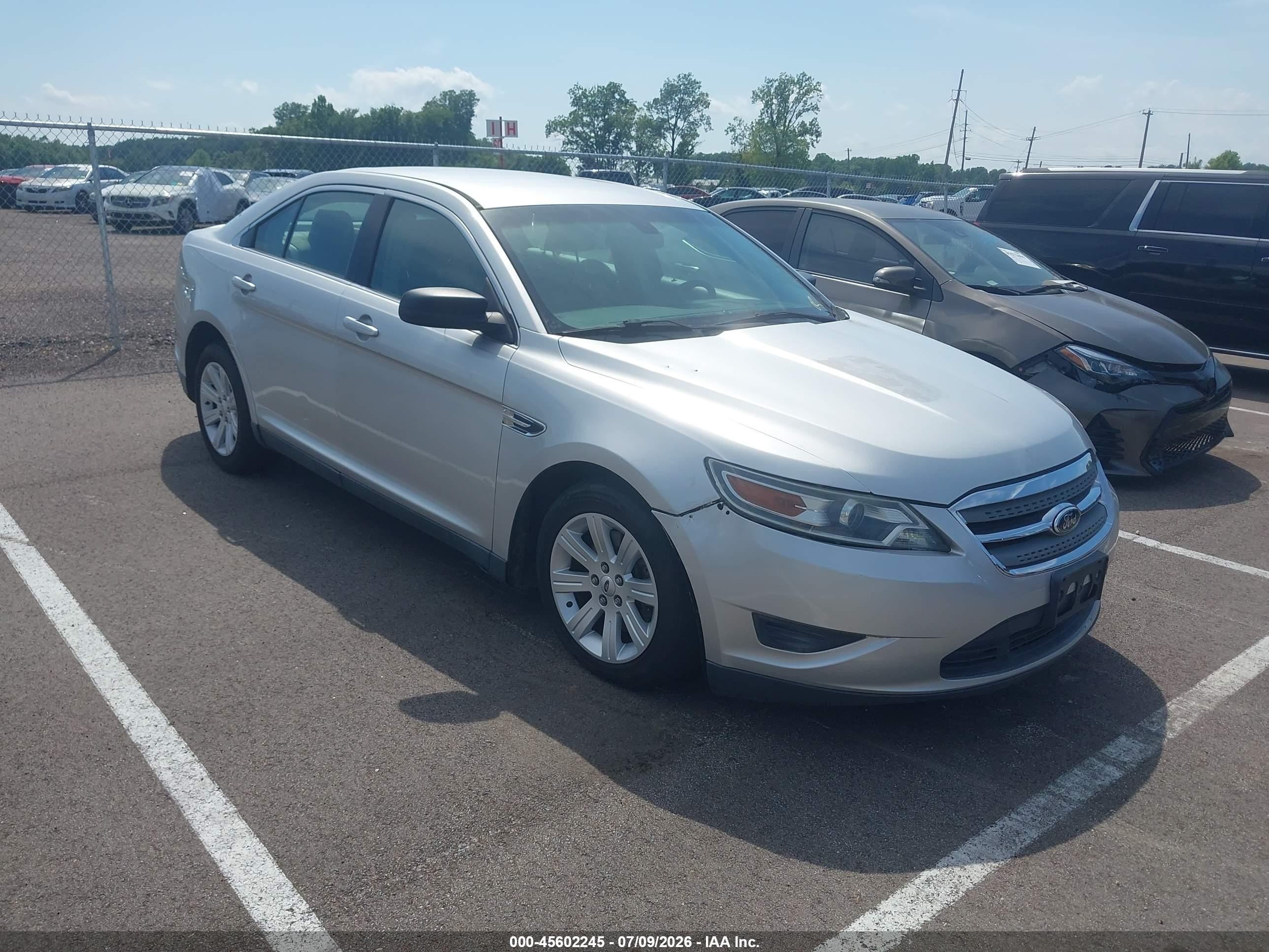 2012 Ford Taurus Se Silver vin: 1FAHP2DW0CG140477
