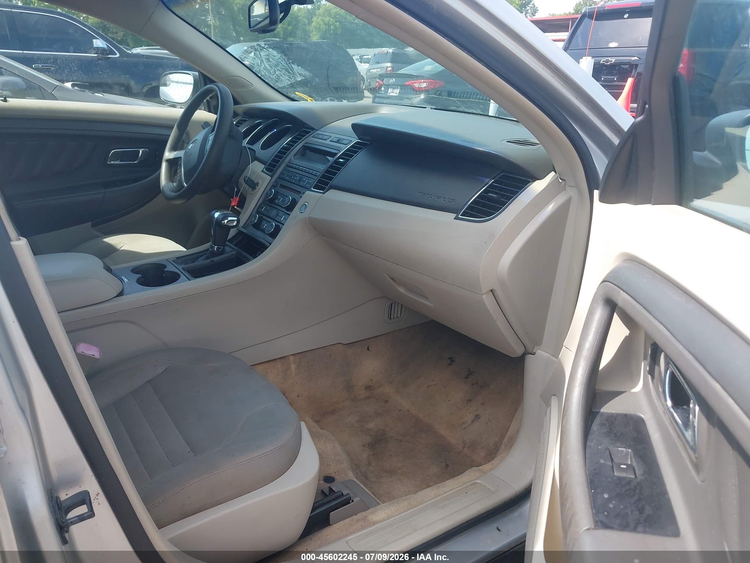 2012 Ford Taurus Se Silver vin: 1FAHP2DW0CG140477
