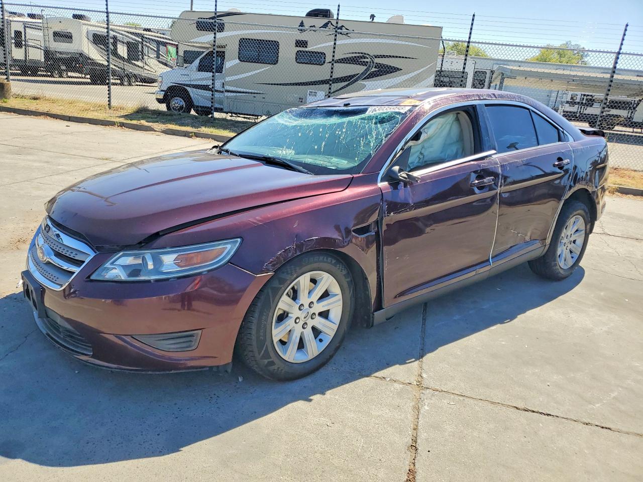 2011 Ford Taurus Se Burgundy vin: 1FAHP2DW1BG112993