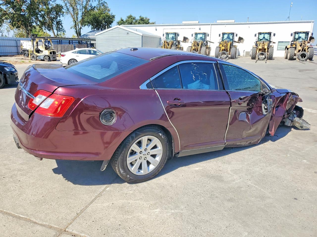 2011 Ford Taurus Se Burgundy vin: 1FAHP2DW1BG112993