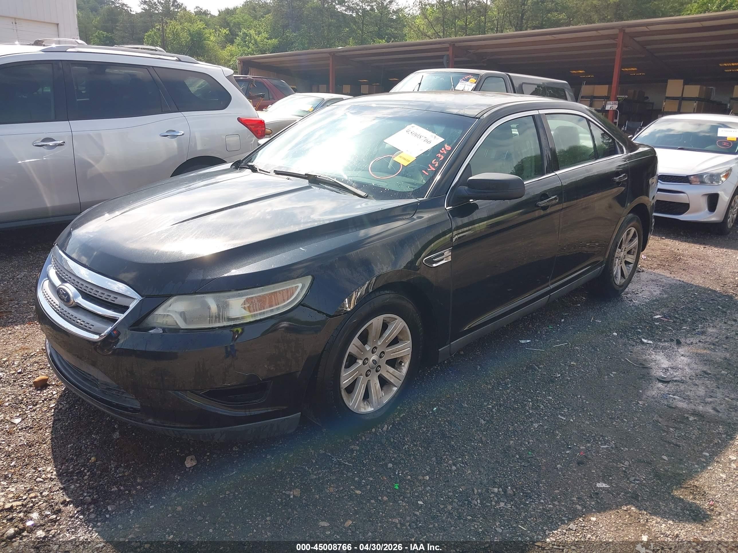 2011 Ford Taurus Se Black vin: 1FAHP2DW1BG145346