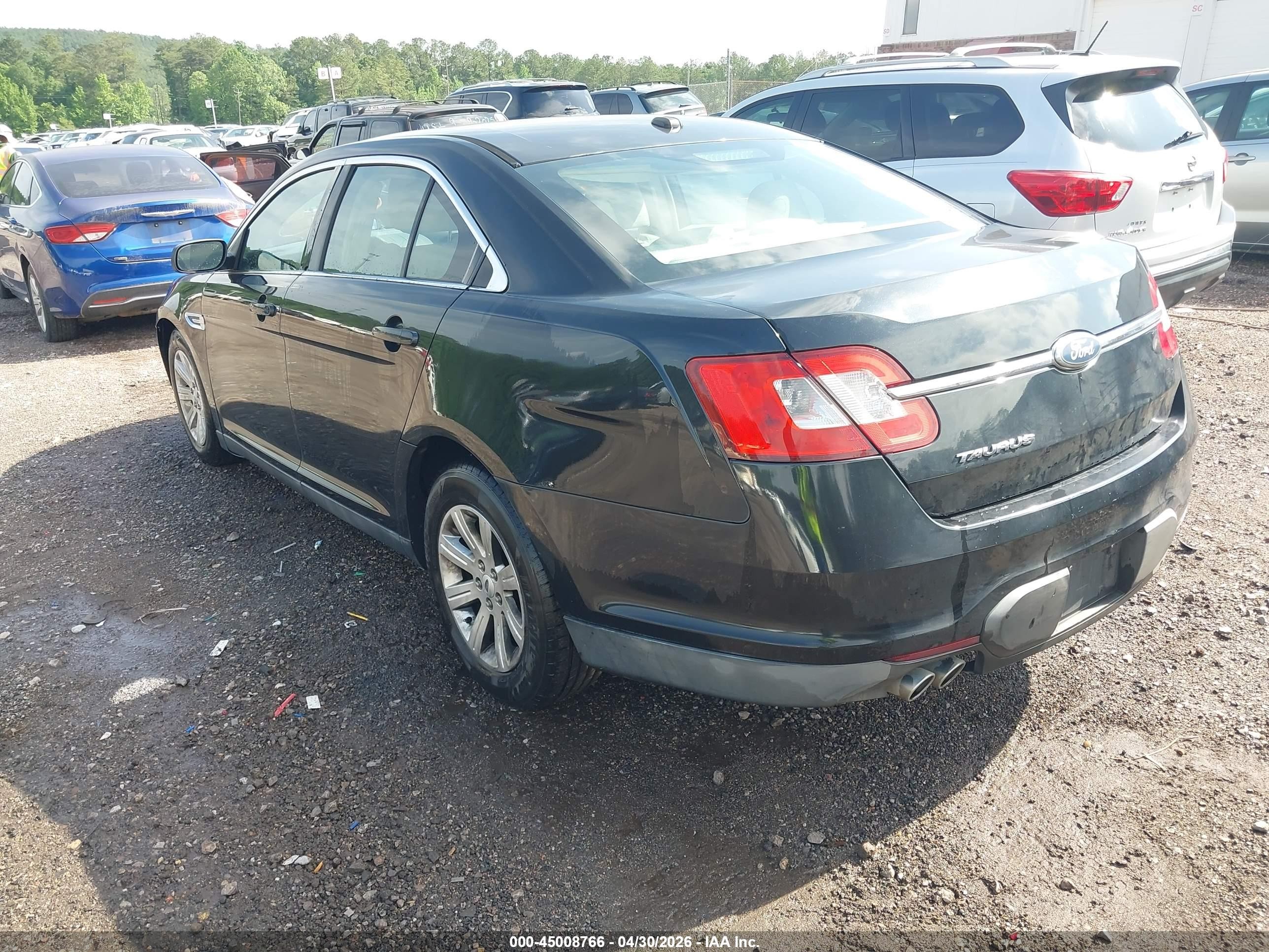 2011 Ford Taurus Se Black vin: 1FAHP2DW1BG145346