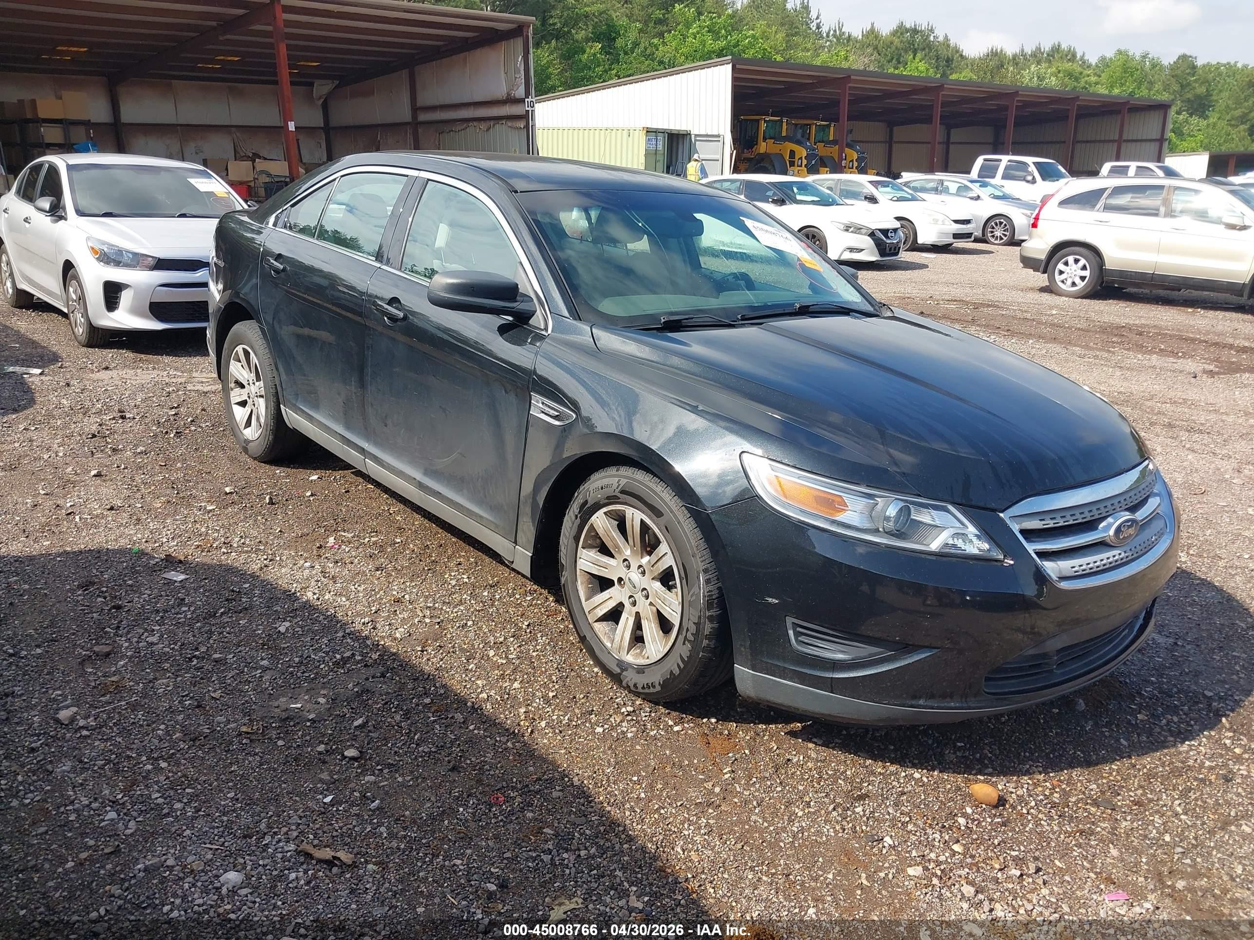 2011 Ford Taurus Se Black vin: 1FAHP2DW1BG145346