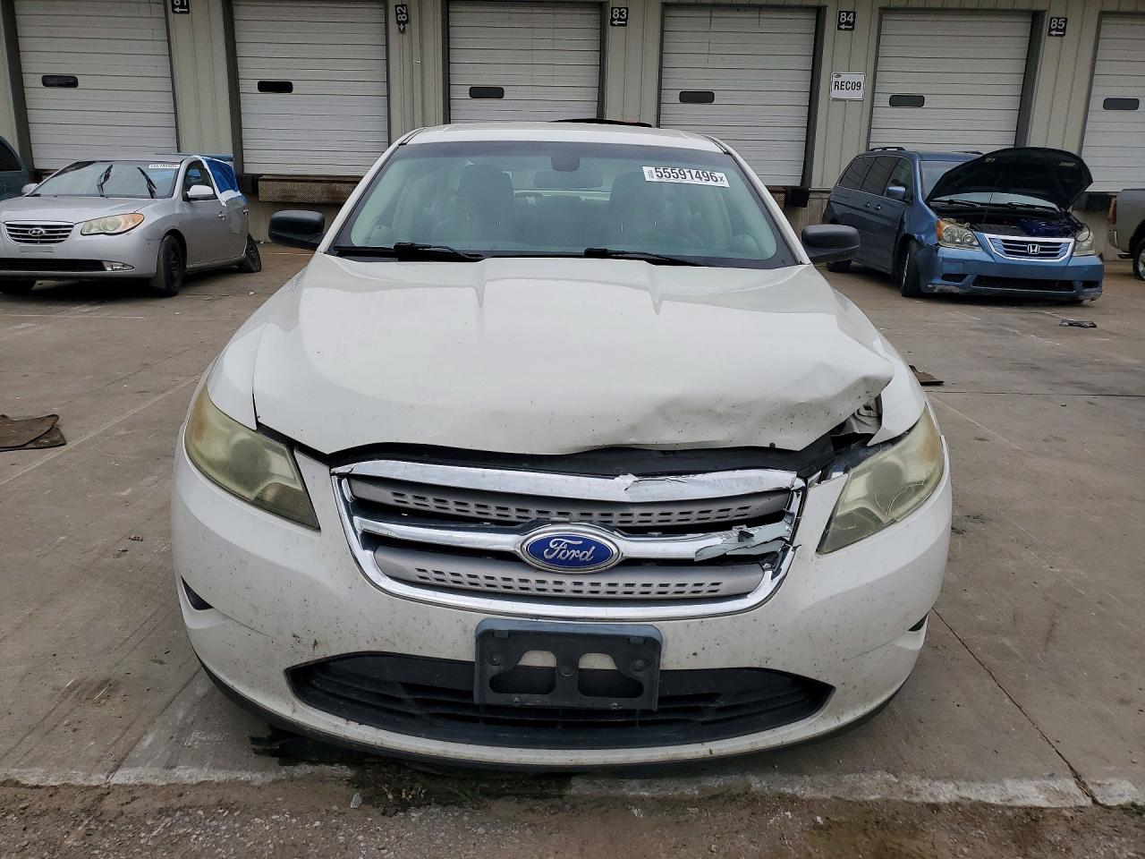 2012 Ford Taurus Se White vin: 1FAHP2DW1CG111568