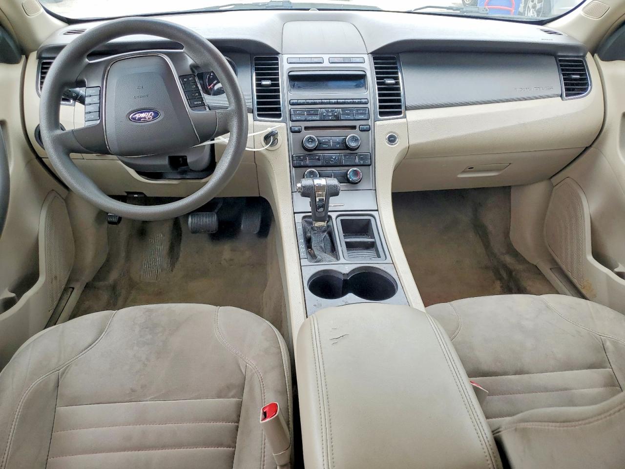 2012 Ford Taurus Se White vin: 1FAHP2DW1CG111568