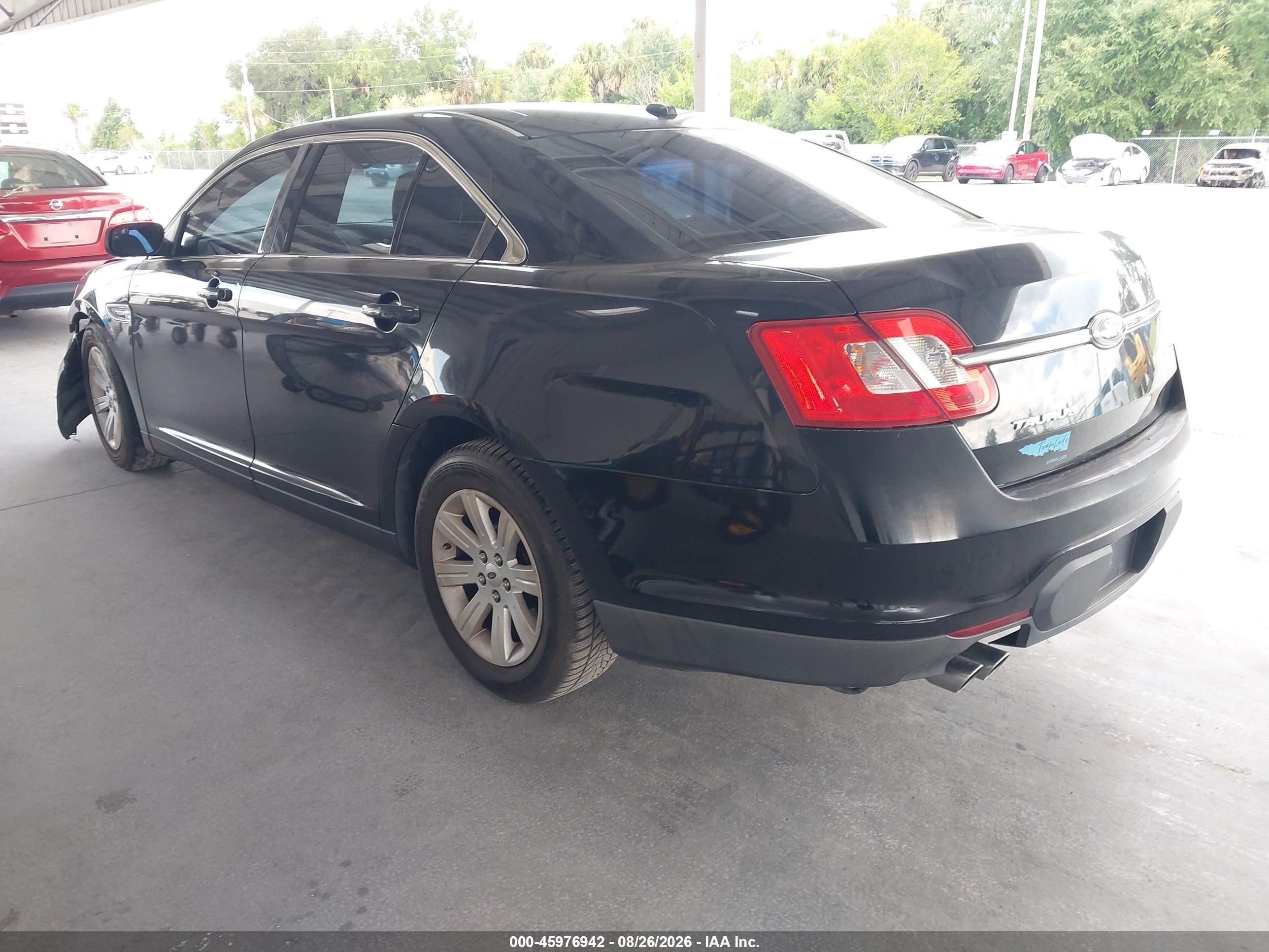 2012 Ford Taurus Se Black vin: 1FAHP2DW1CG125678