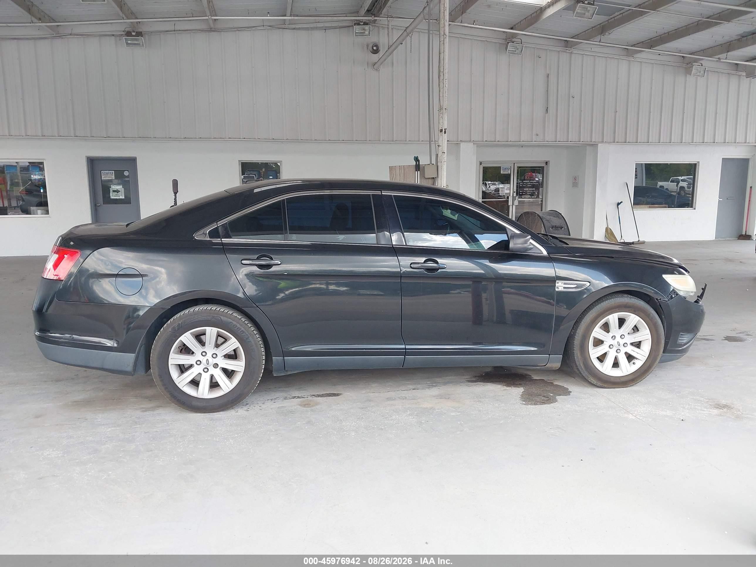2012 Ford Taurus Se Black vin: 1FAHP2DW1CG125678