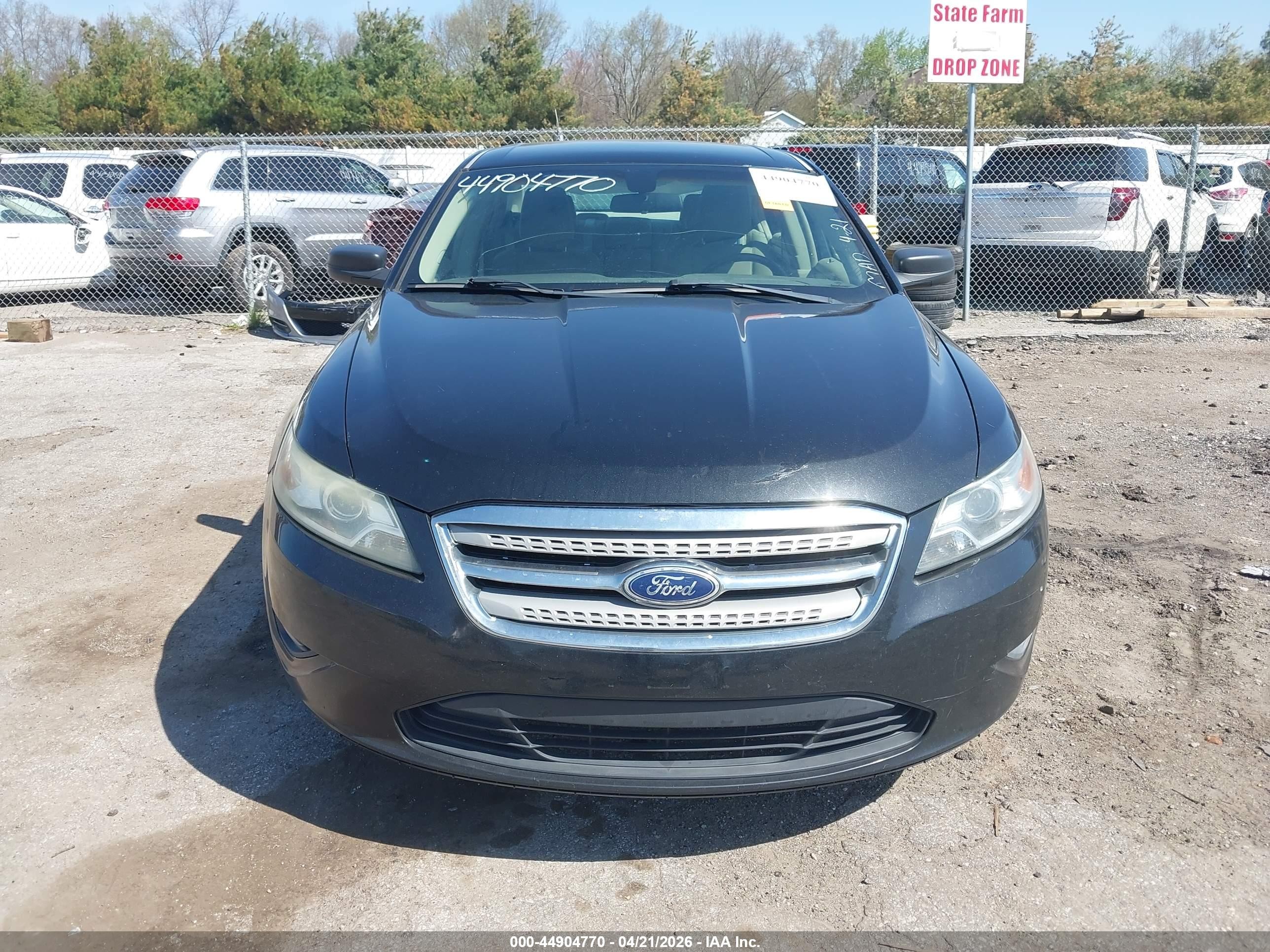 2010 Ford Taurus Se Black vin: 1FAHP2DW3AG165788