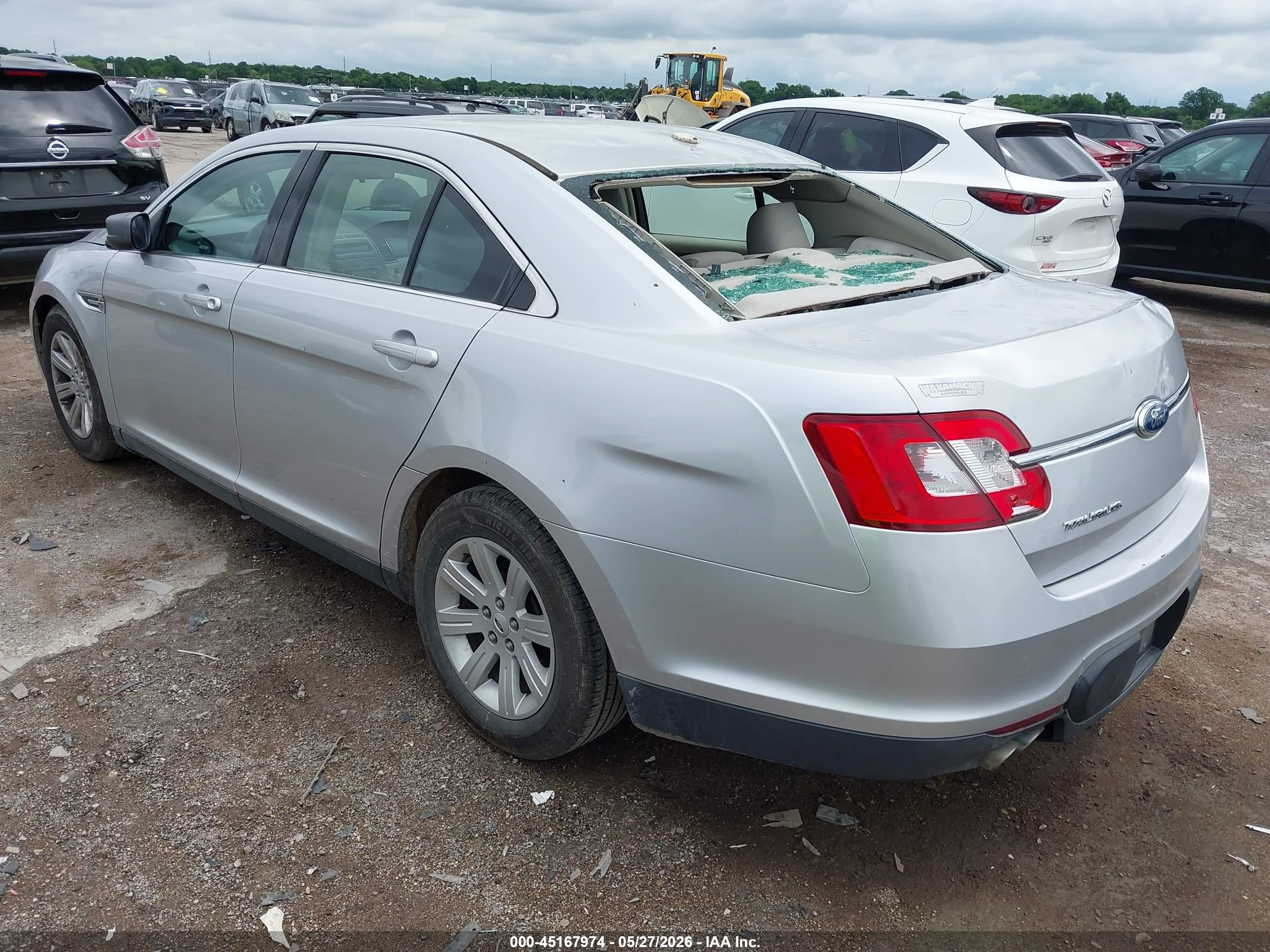 2012 Ford Taurus Se Silver vin: 1FAHP2DW3CG112608