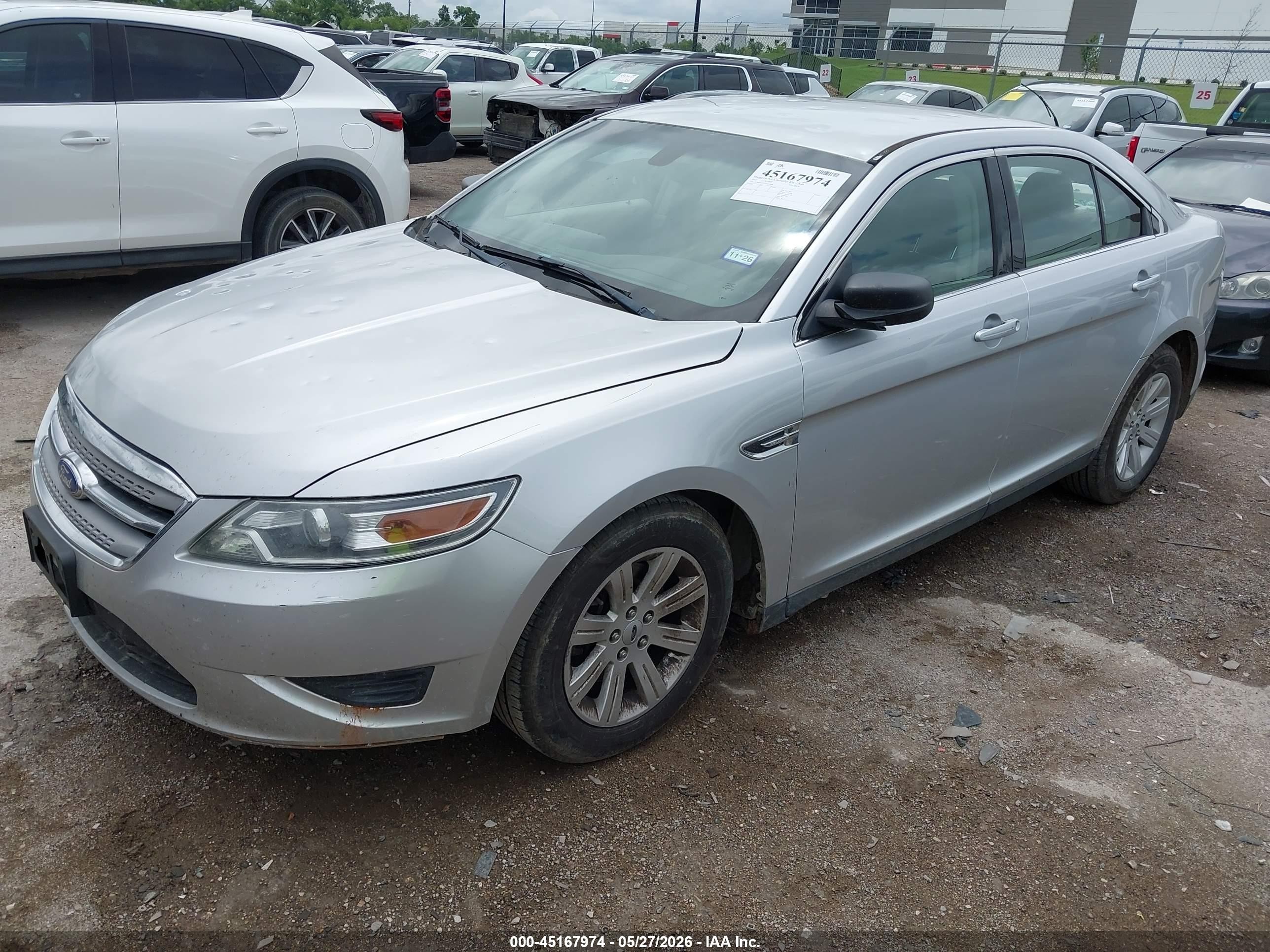 2012 Ford Taurus Se Silver vin: 1FAHP2DW3CG112608