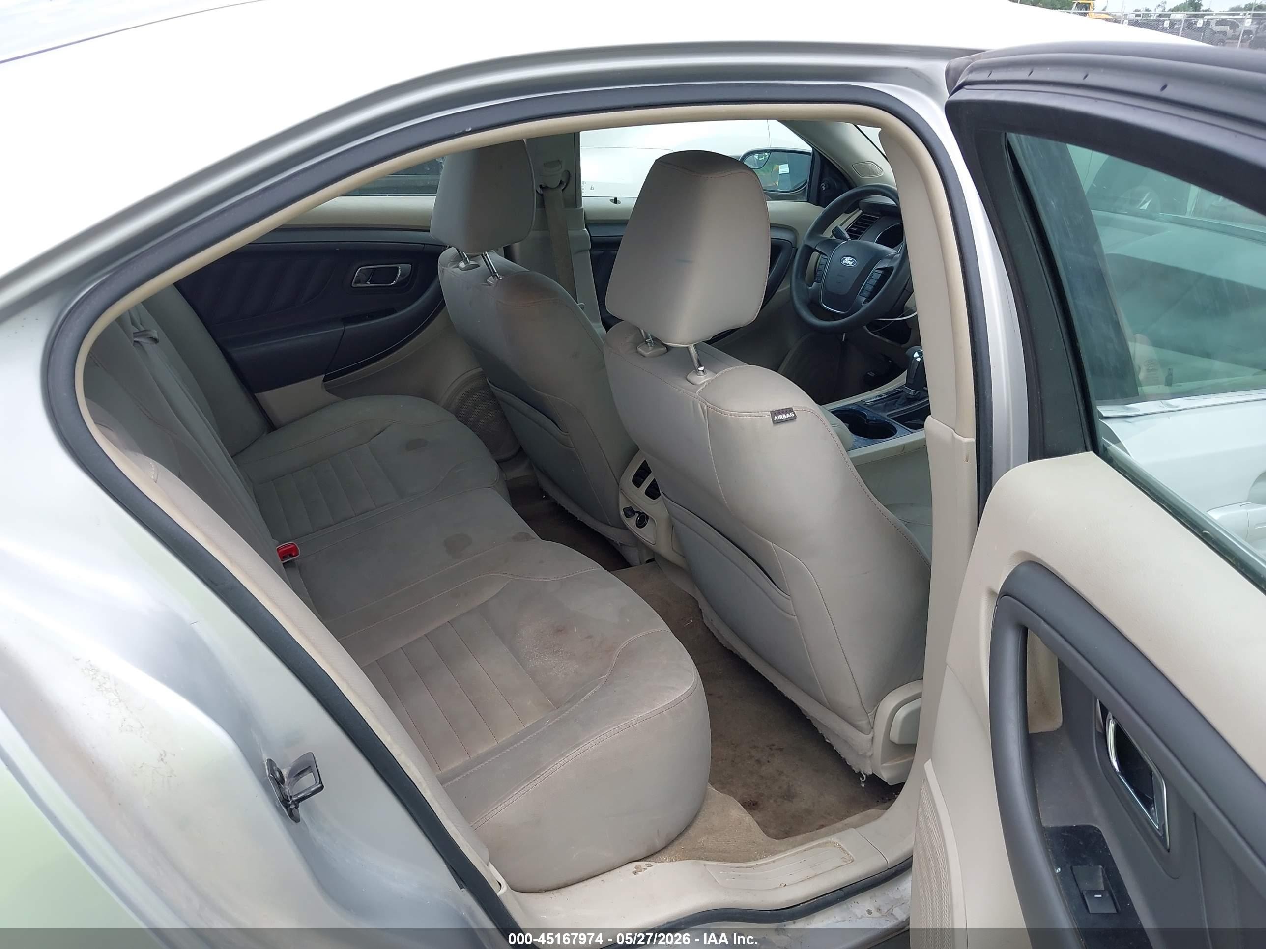 2012 Ford Taurus Se Silver vin: 1FAHP2DW3CG112608