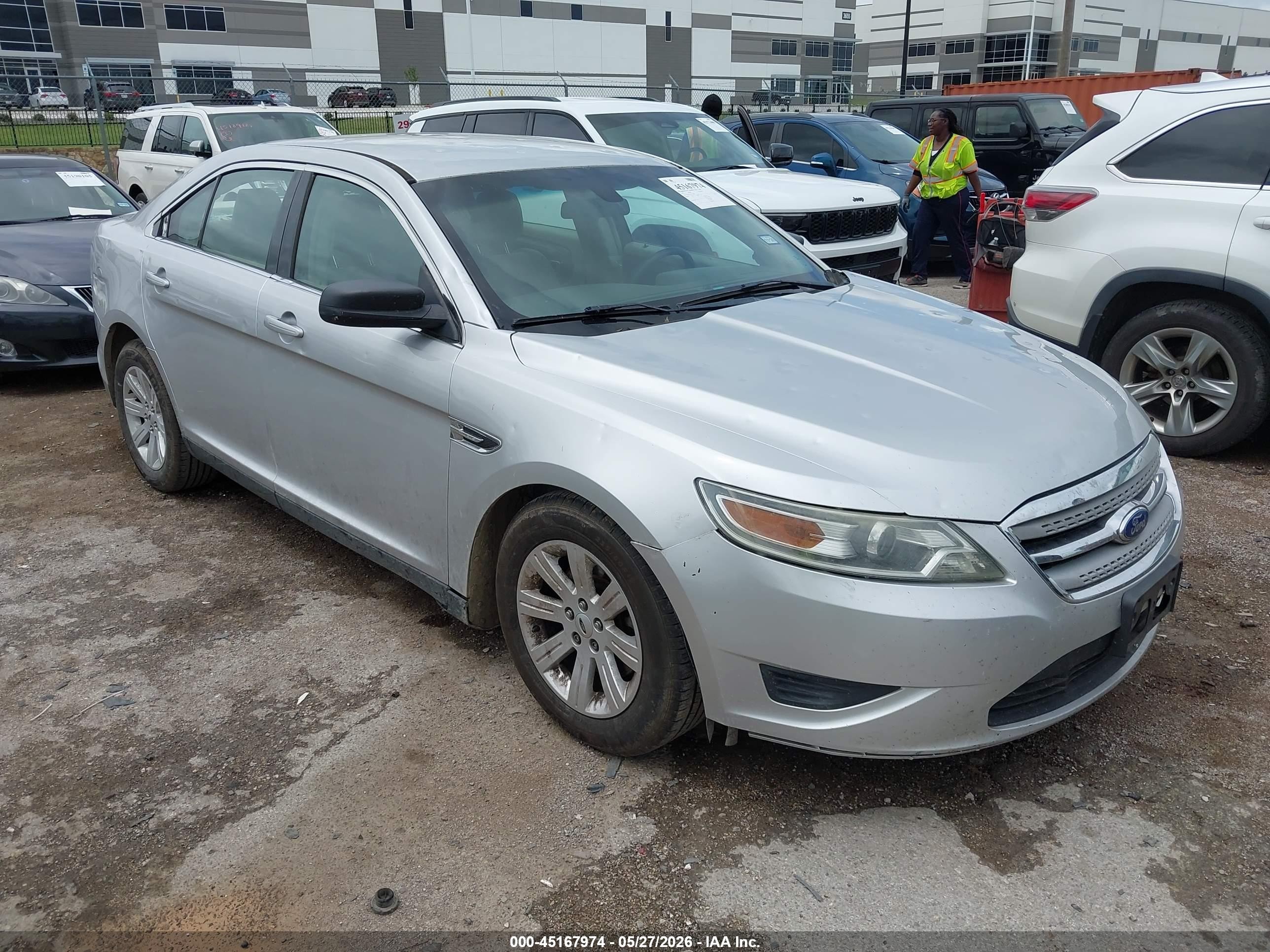 2012 Ford Taurus Se Silver vin: 1FAHP2DW3CG112608