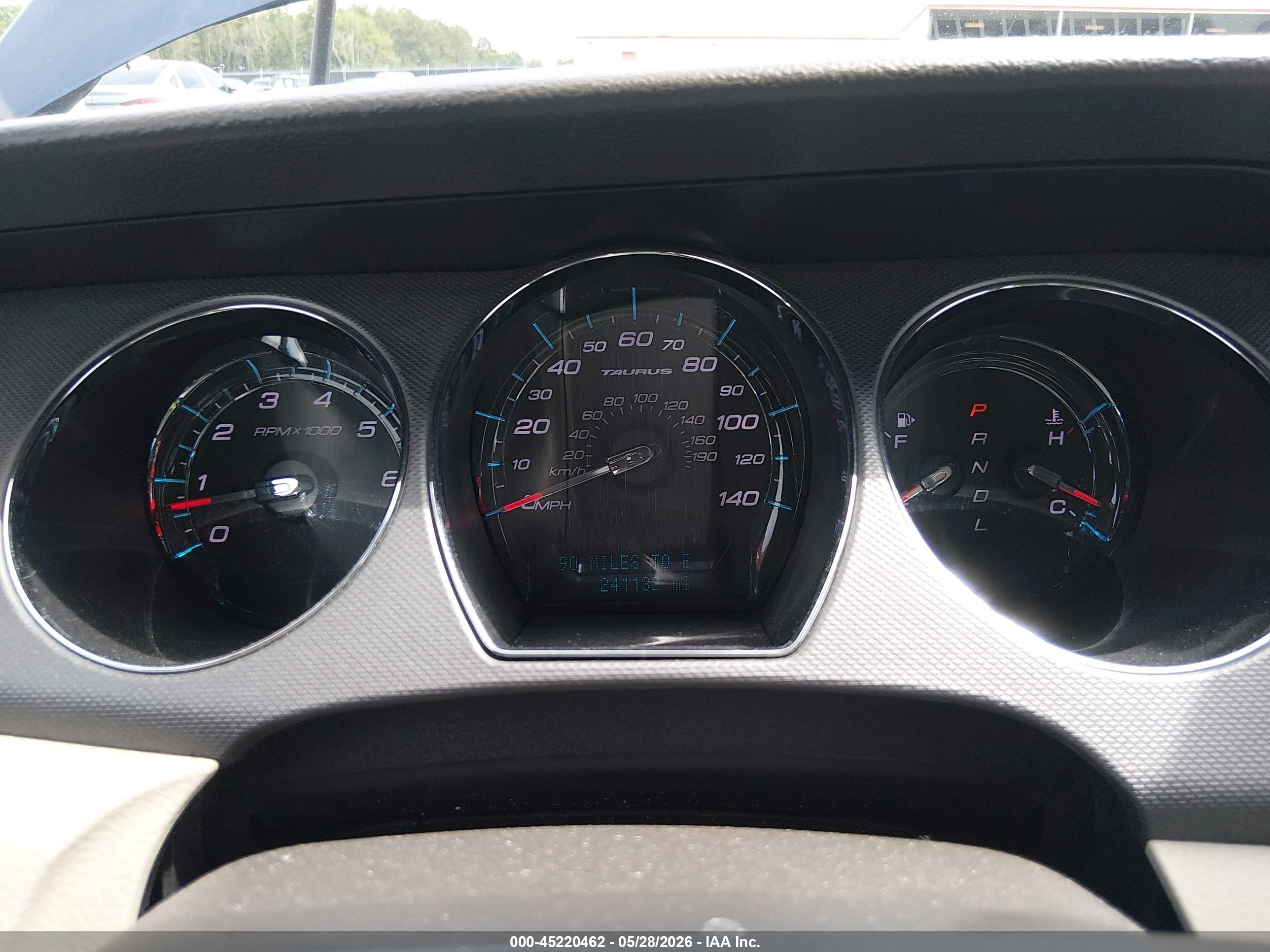 2012 Ford Taurus Se Blue vin: 1FAHP2DW4CG142331